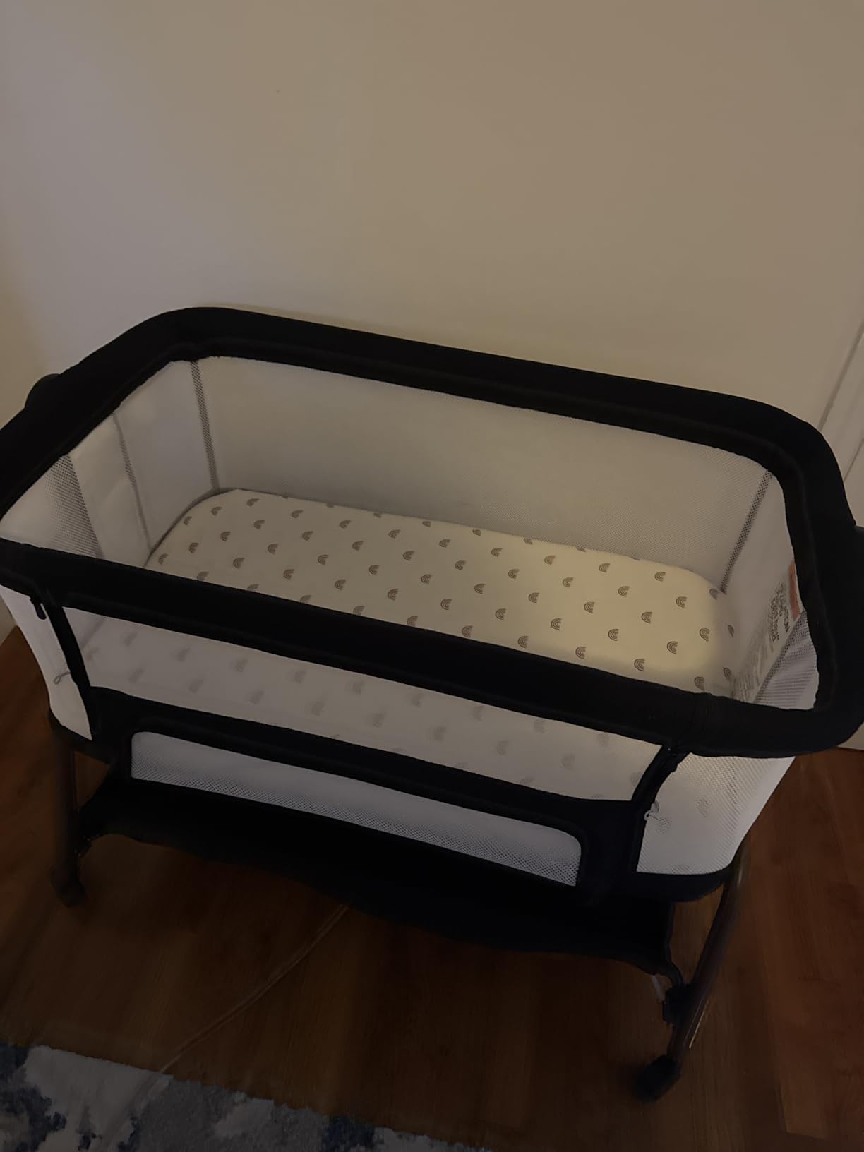 BabyBond Bassinet Bedside Crib, Stable and Secure Crib for Newborns, Beige customer photo 2