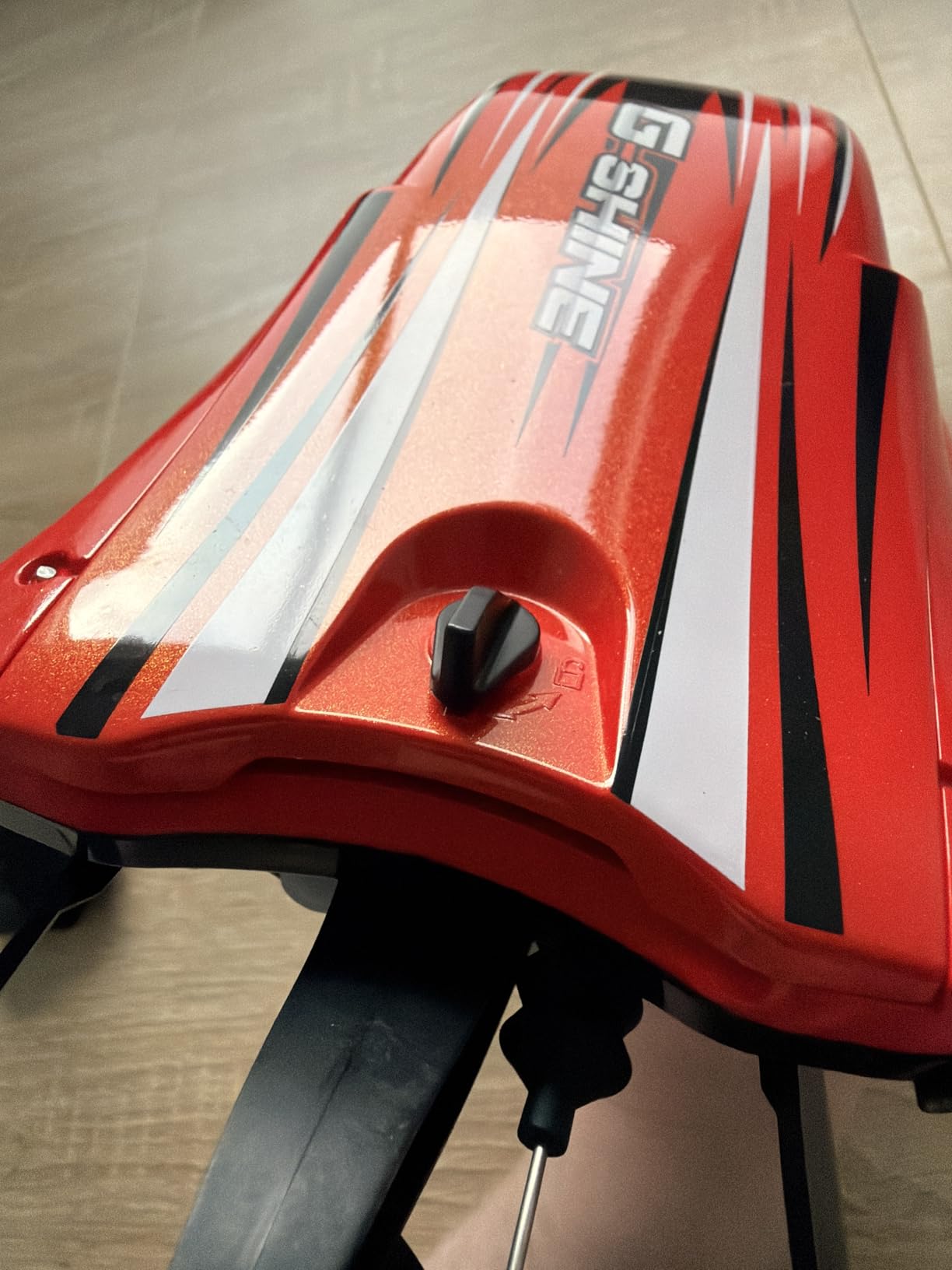 BEZGAR HJ818PRO 16 Inch 55 KPH Brushless RC Boat for Adults | 55 KPH Speed & Brushless Motor; Waterproof Hull; Large RC Speed Boat for Lakes; Red customer photo 1