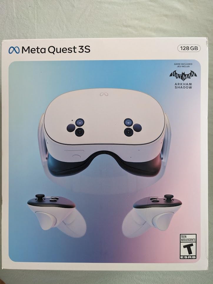 Meta Quest 3S 128GB | VR Headset — Get Batman: Arkham Shadow Included customer photo 1