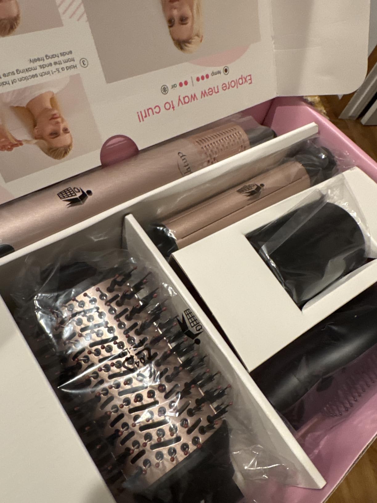 Brightup 5 in 1 Hot Air Styler & Hair Dryer Brush customer photo 1