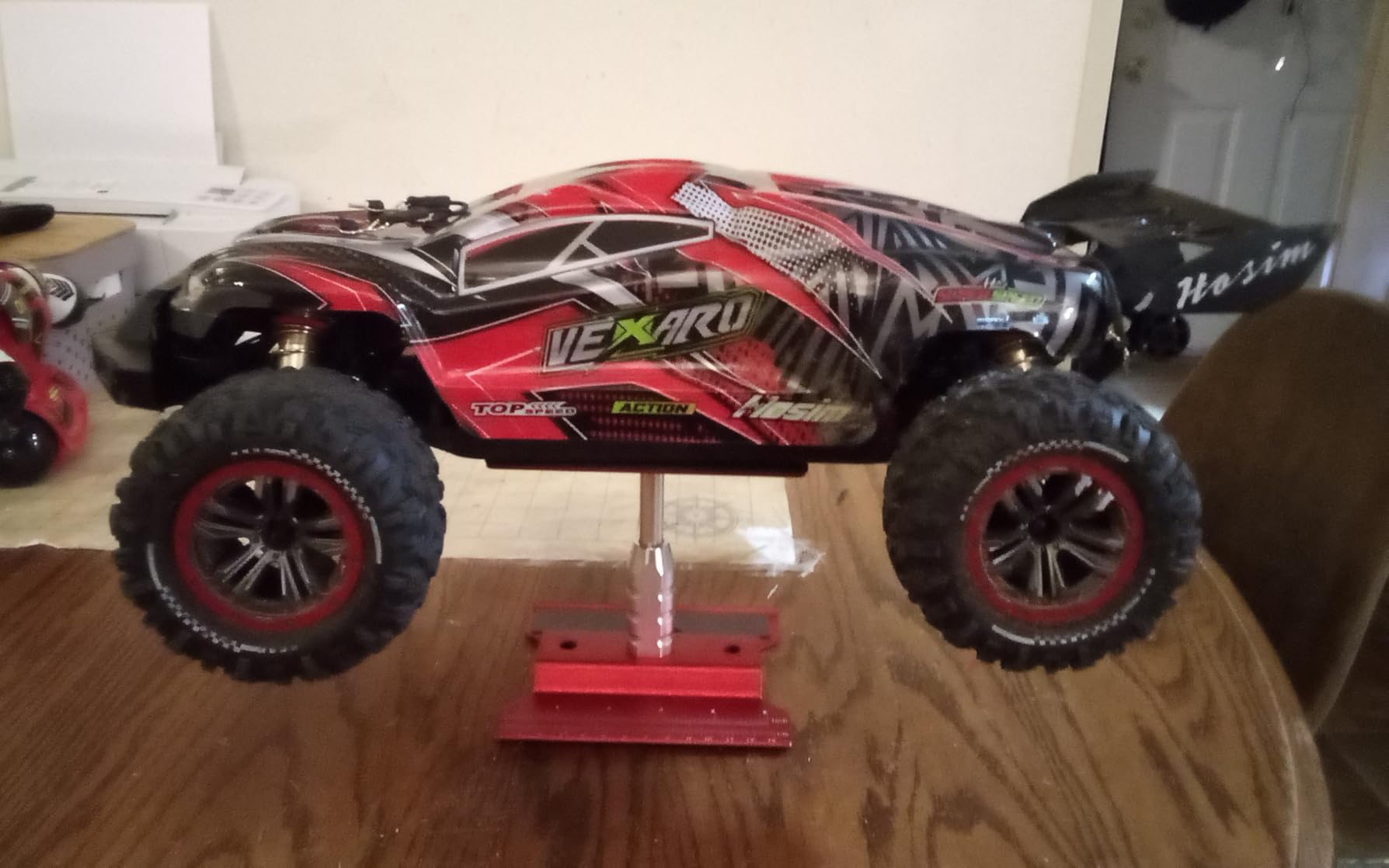 Hosim Mini 1/8 RC Truck for Adults Fast 50+mph, Vortan Electric RTR Brushless RC Cars All Terrain 4WD Off Road Hobby RC Car Waterproof Remote Control Car for Snow/Sand/Beach Toy Gift with 3S Battery customer photo 2