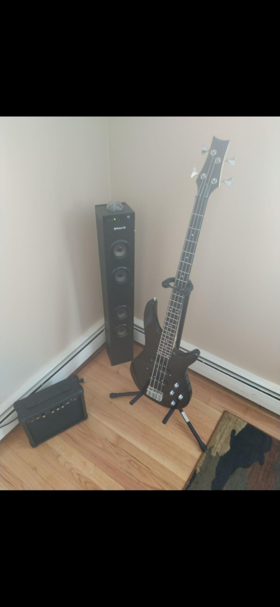 Ktaxon Electric Bass Guitar 4 String Bass Guitar Kit-Blue customer photo 2