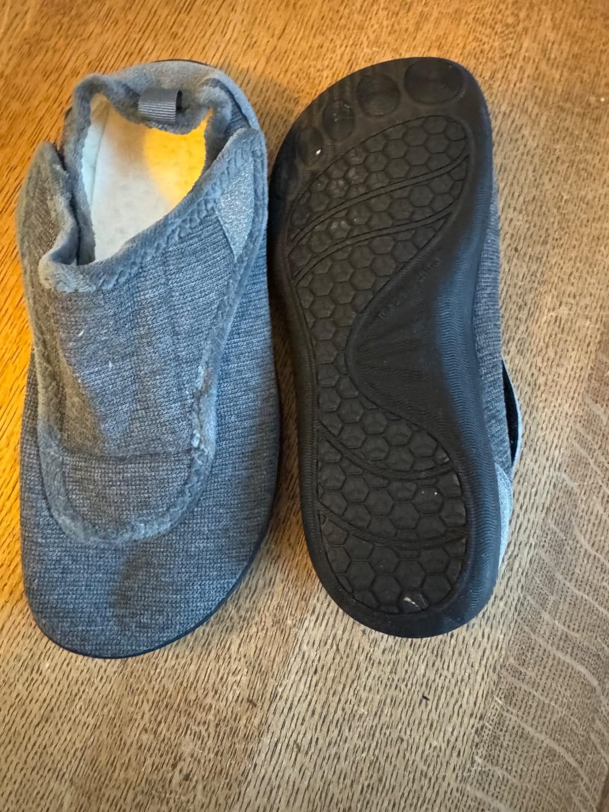 Scurtain Mens House Slippers Comfortable Wide Diabetic Orthopedic Shoes customer photo 1