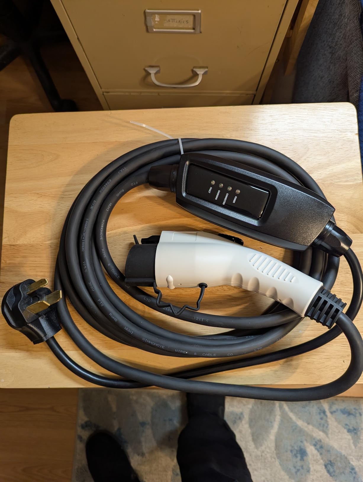 Lectron J1772 to Tesla Adapter 80 Amp (240V) - EV Charging Adapter Compatible with Tesla Model S/3/X/Y/Cybertruck and All Electric Vehicles in the NACS Alliance (Black) customer photo 2