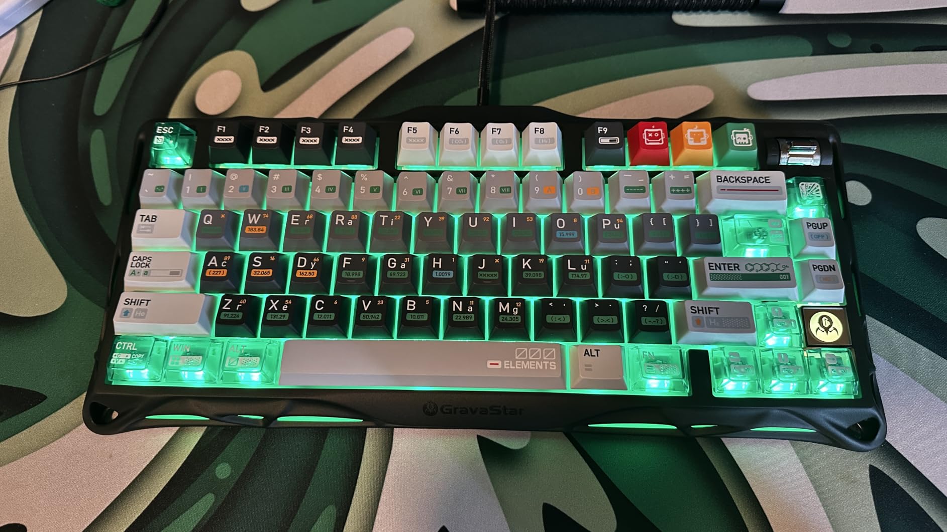 GravaStar Mercury K1 75% Wireless Mechanical Gaming Keyboard RGB Backlit customer photo 2
