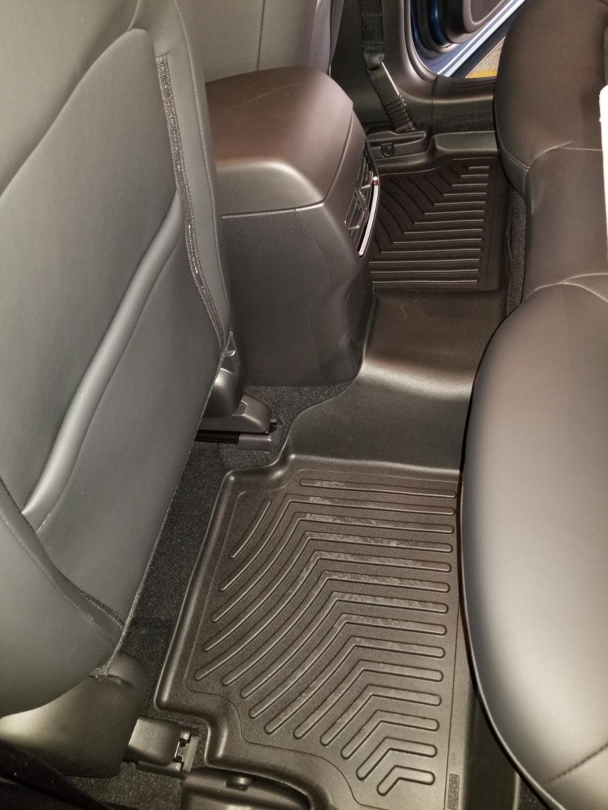OEDRO Floor Mats Cargo Liner Fit for 2023-2026 Mazda CX-50 2.5 S/2.5 Turb(Non Hybrid), TPE All-Weather Protection Guard Waterproof Custom Fit Floor Liners for CX50 Car Mats Full Set Accessories, Black customer photo 1