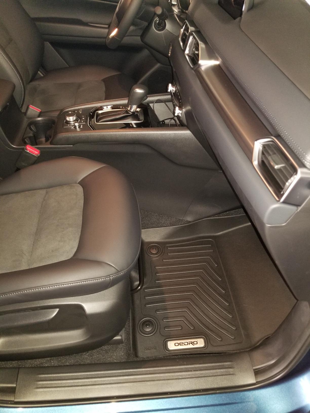 OEDRO Floor Mats Cargo Liner Fit for 2023-2026 Mazda CX-50 2.5 S/2.5 Turb(Non Hybrid), TPE All-Weather Protection Guard Waterproof Custom Fit Floor Liners for CX50 Car Mats Full Set Accessories, Black customer photo 2