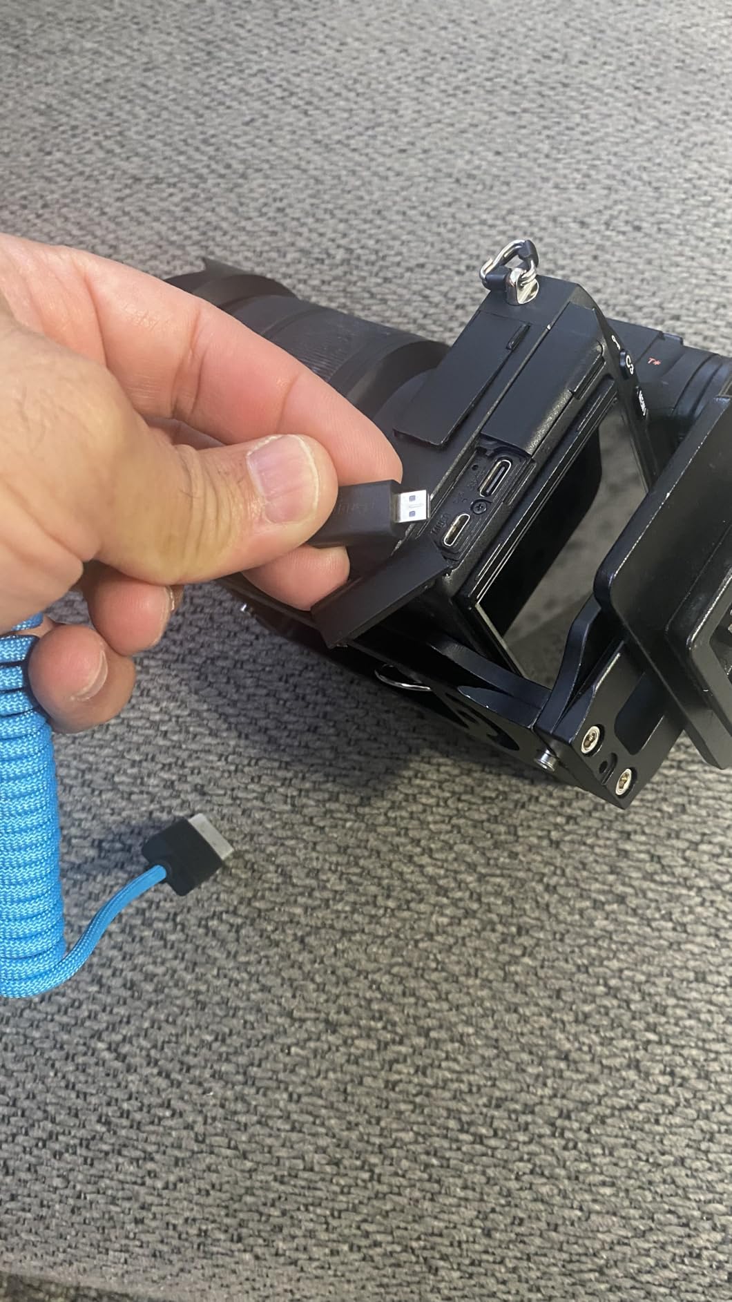 Micro HDMI to HDMI 4K 8K 60p Cable for ATOMOS Ninja V Ultra Canon R6 R6II R5C R5 R10 R7 Sony ZVE-10 A7C A7RIV A7RIII A7S2 Lumix S5 S9 GH4 Camera SmallHD Cine Indie Monitor, Type A D HDMI 2.1 customer photo 1
