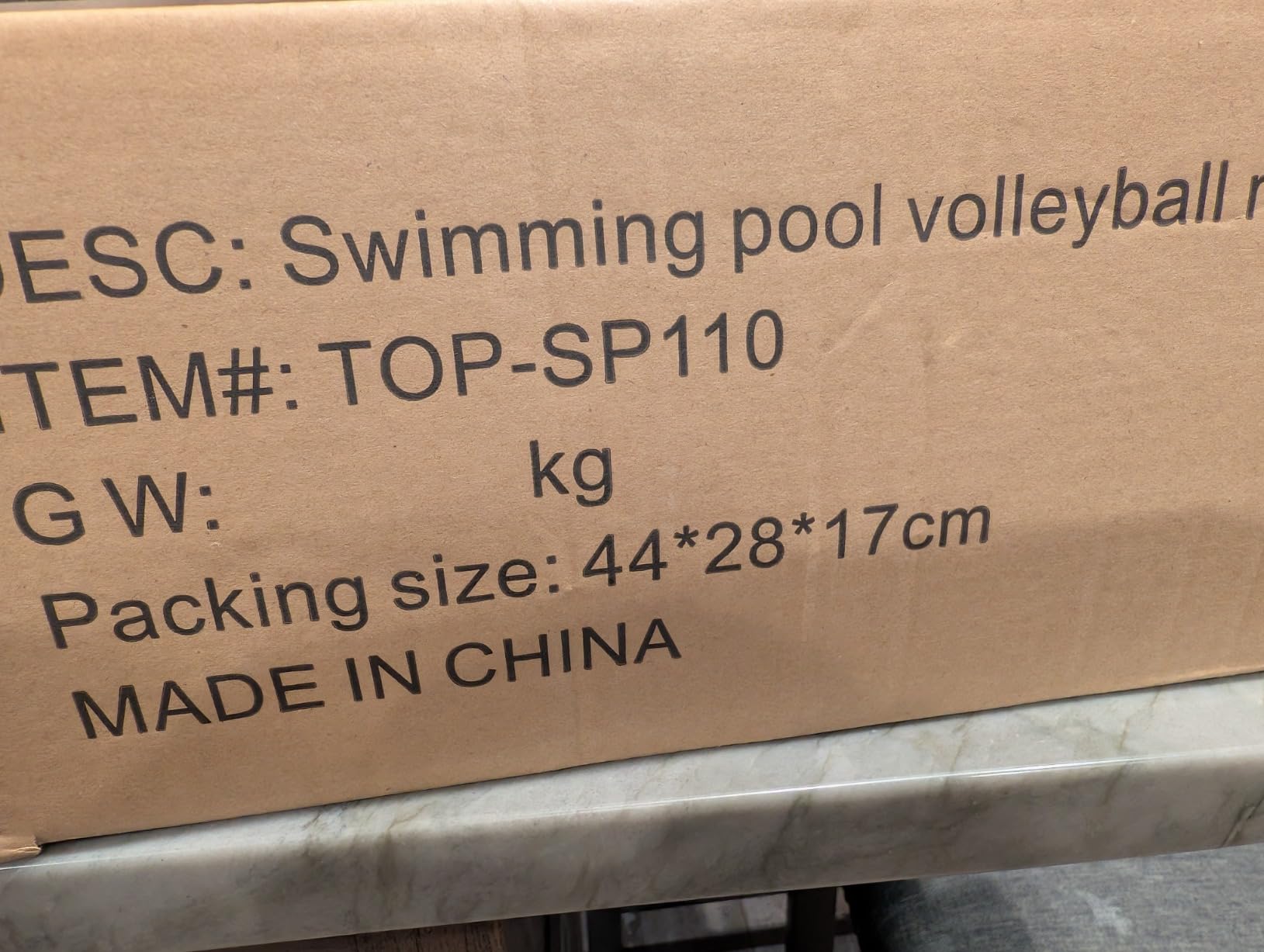 Pool Volleyball Net - Portable Indoor/Outdoor Swimming Pool Volleyball Net System with 2 Water Volleyballs and Heavy Duty Base.Adjustable Length 15-25FT for Pickleball and Tennis Net customer photo 2