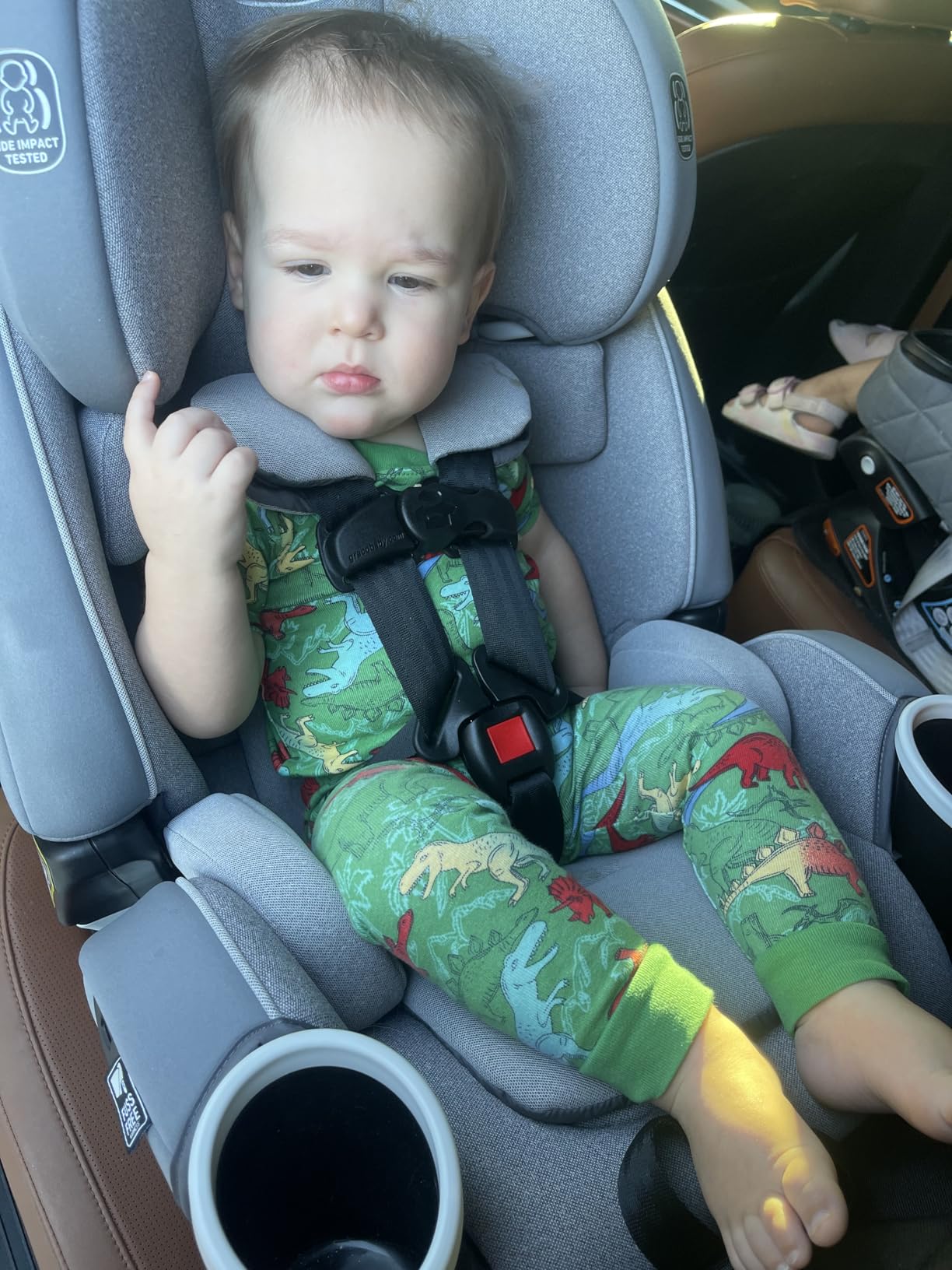 Graco 4Ever DLX 4-in-1 Baby Car Seat, Infant to Toddler Car Seat, 10 Years of Use, Rear-Facing, Forward-Facing, Highback Booster, and Backless Booster Seat Modes, Comfortable and Convenient, Charlie customer photo 1