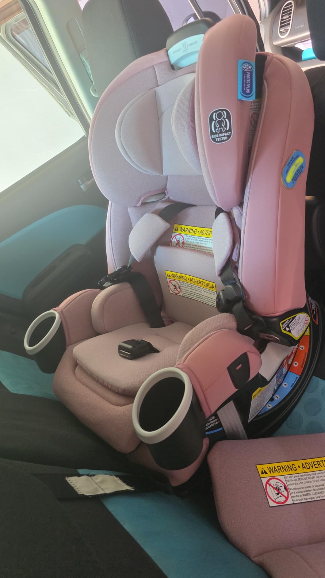 Graco 4Ever DLX 4-in-1 Baby Car Seat, Infant to Toddler Car Seat, 10 Years of Use, Rear-Facing, Forward-Facing, Highback Booster, and Backless Booster Seat Modes, Comfortable and Convenient, Charlie customer photo 2