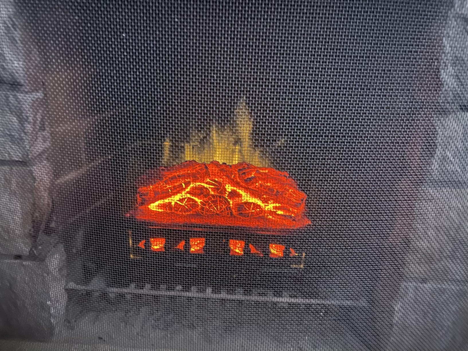 Electric Fireplace Insert Log Heater 21 Inches, 5 Flame Brightness, Multiple Flicker Speed, 750w/1500w Heating, Remote Control, Auto Shut Off customer photo 1
