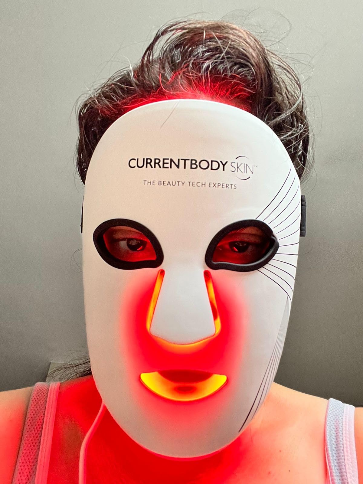 CurrentBody Skin Red Light Therapy LED Face Mask: Series 2 customer photo 1