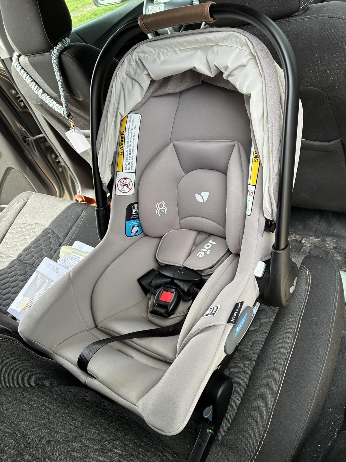 Joie Baby Mint Latch Baseless Infant Car Seat, Lightweight customer photo 2