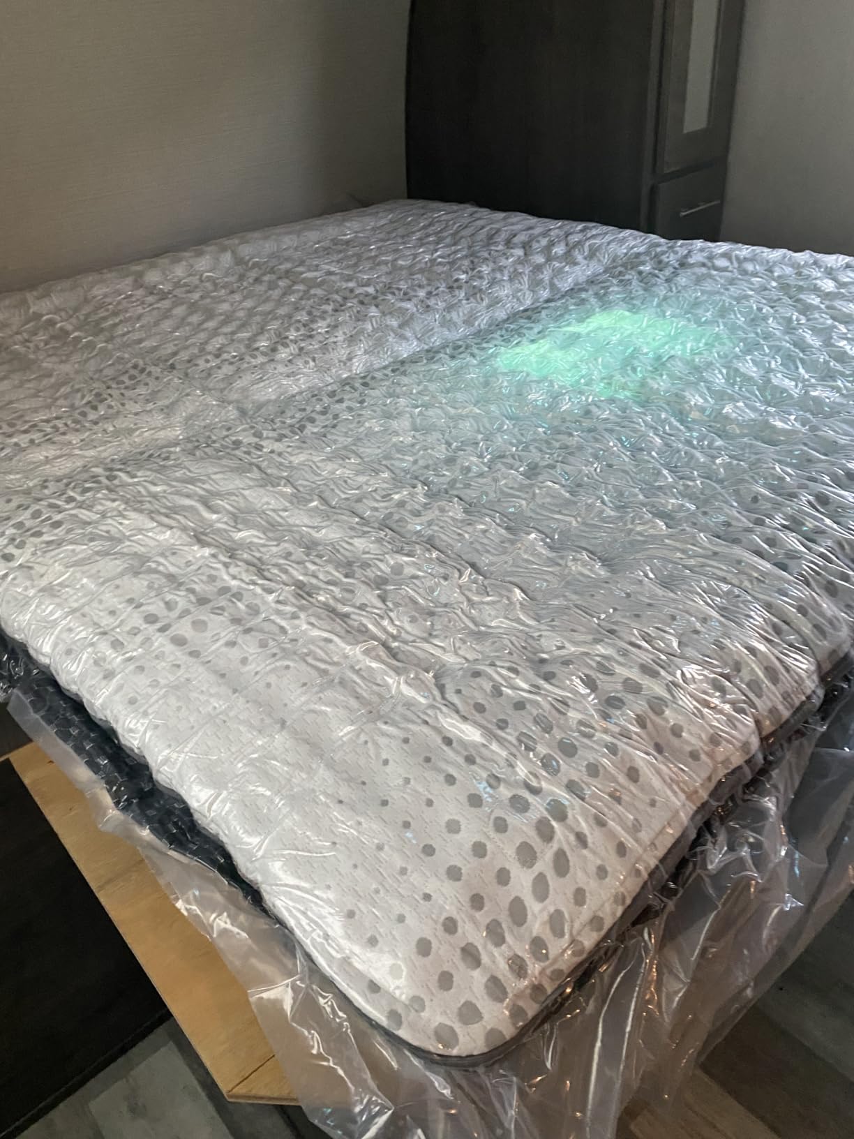 WanderRest 12” Cool Hybrid RV Mattress, RV King 70x80, Plush-Medium Gel Memory Foam & Pocketed Coil Bed for RV, Camper or Travel Trailer, Cooling Comfort, Made in USA customer photo 1
