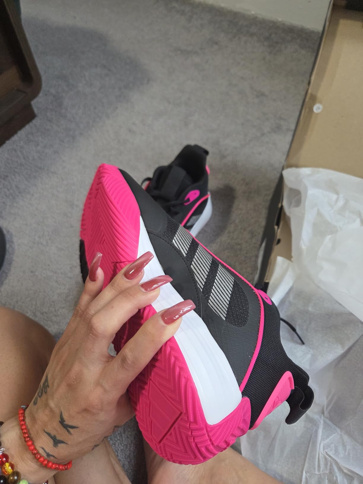 adidas Men’s Own The Game 3.0 Basketball Shoe customer photo 2