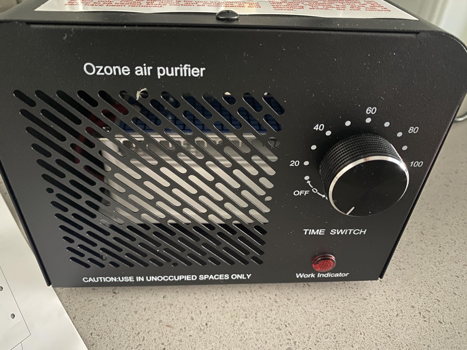 Ozone Generator 48,000mg, Ozone Machine Odor Eliminator Removal, O3 Ionizer customer photo 2