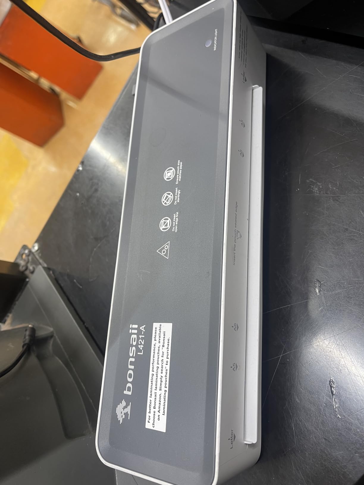 Bonsaii 9 Inch Thermal Laminator Machine, Compact Photo Laminating Tool customer photo 1