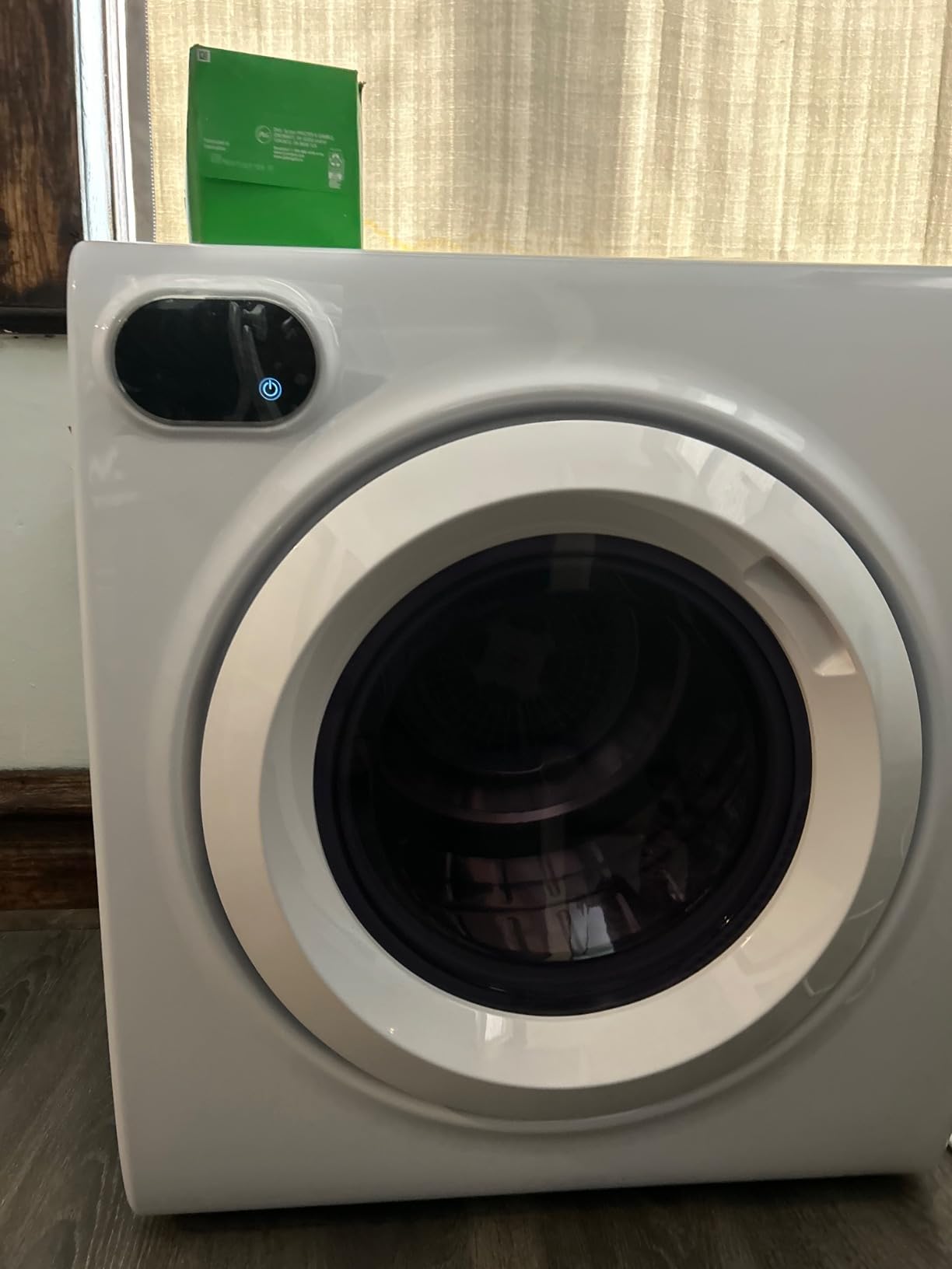 Euhomy 2.65 Cu. Ft. Portable Dryer for Clothes, 1400W Dryer with LCD Panel customer photo 2