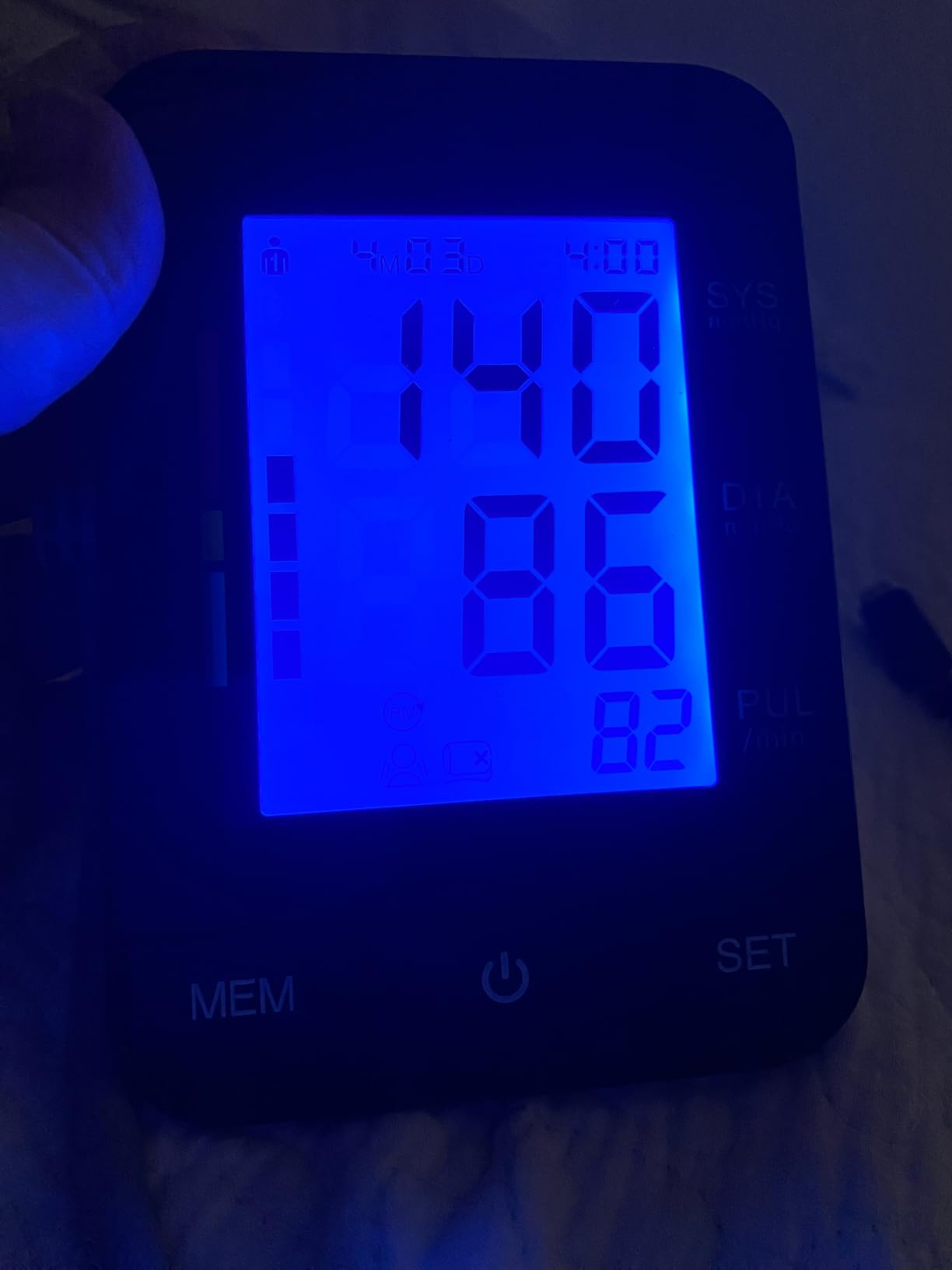 Automatic Upper Arm Blood Pressure Monitor for Home Use with 9-17&13-21 in customer photo 2