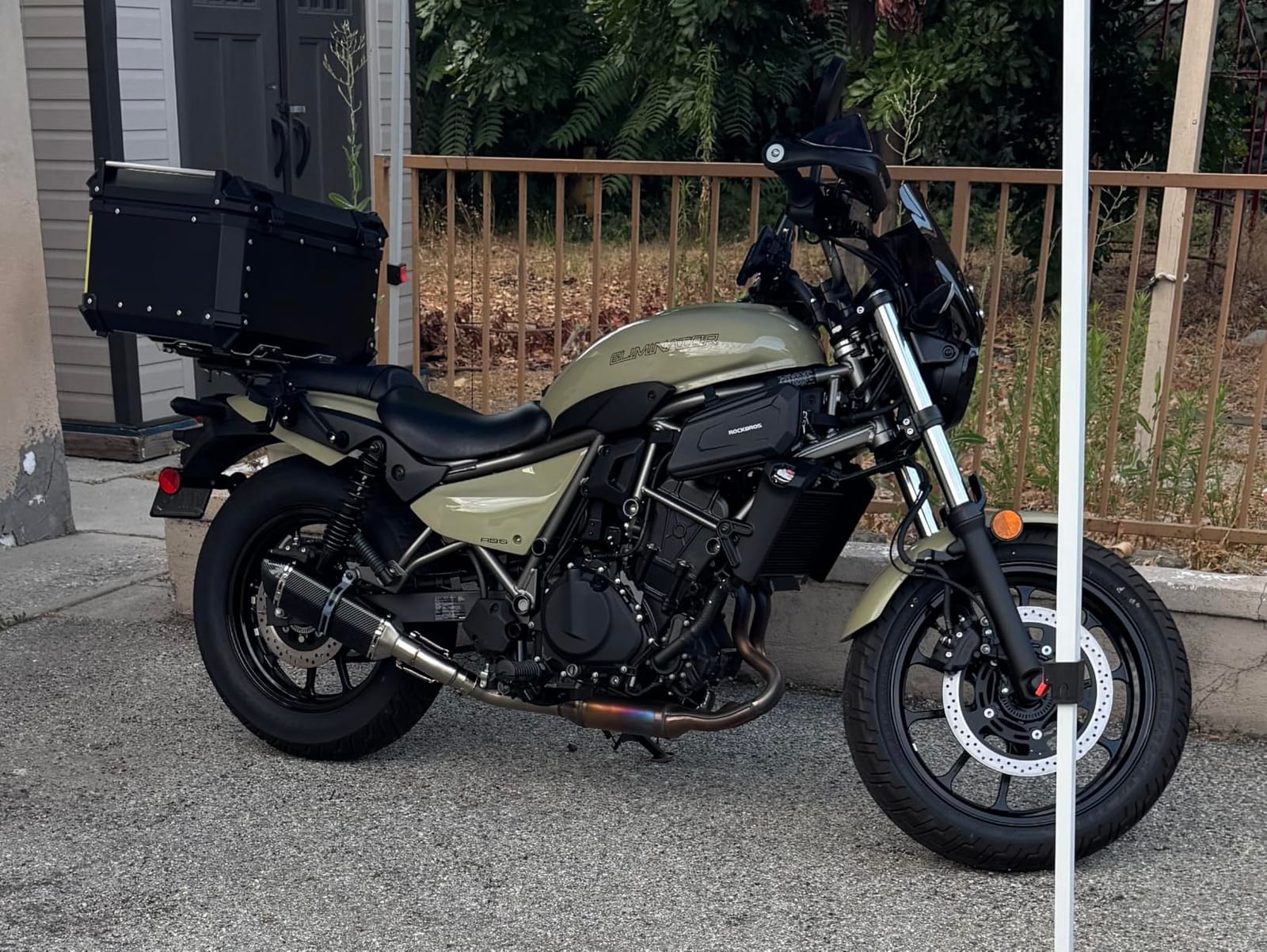 Motorcycle Muffler Mid Pipe, Muffler Adapter Connect Pipe customer photo 2