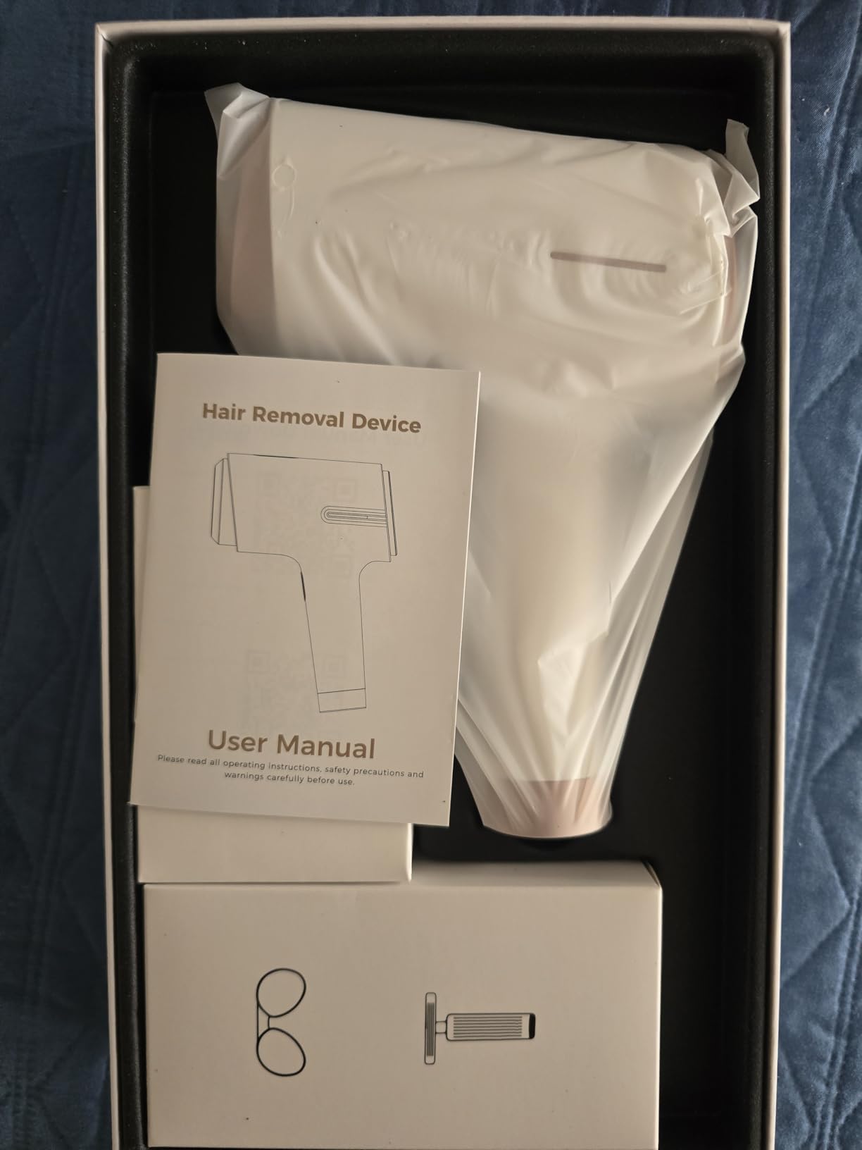 Ubroo IPL Laser Hair Removal Device, 21J Energy, 96% Hair Reduction, 41°F Ice Cooling for Women & Men, Face Bikini Underarm, Safe & Painless, At-Home Professional Results customer photo 2