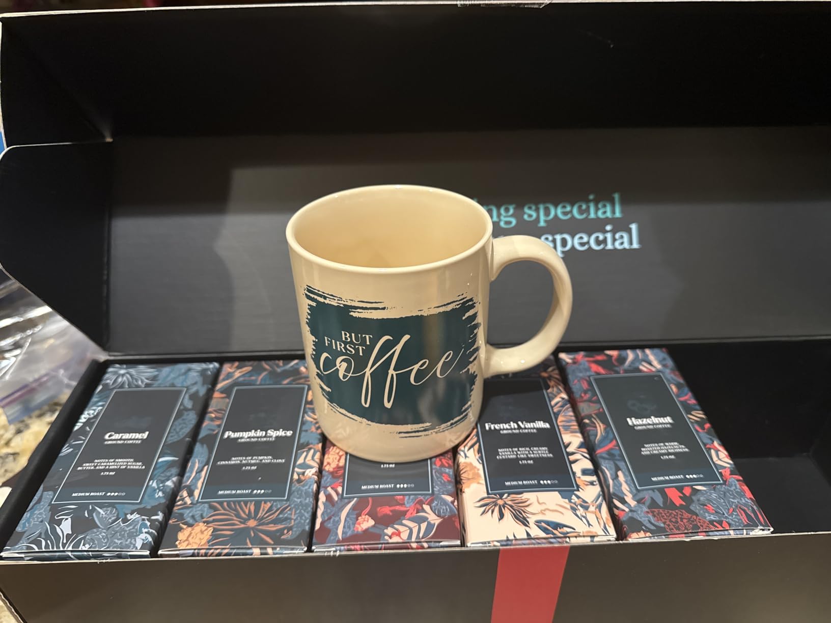 Coffee Gifts Set For Women & Men - Includes 5 Ground Coffee Flavors and Mug - Unique Christmas Gift Set for Women and Men customer photo 2