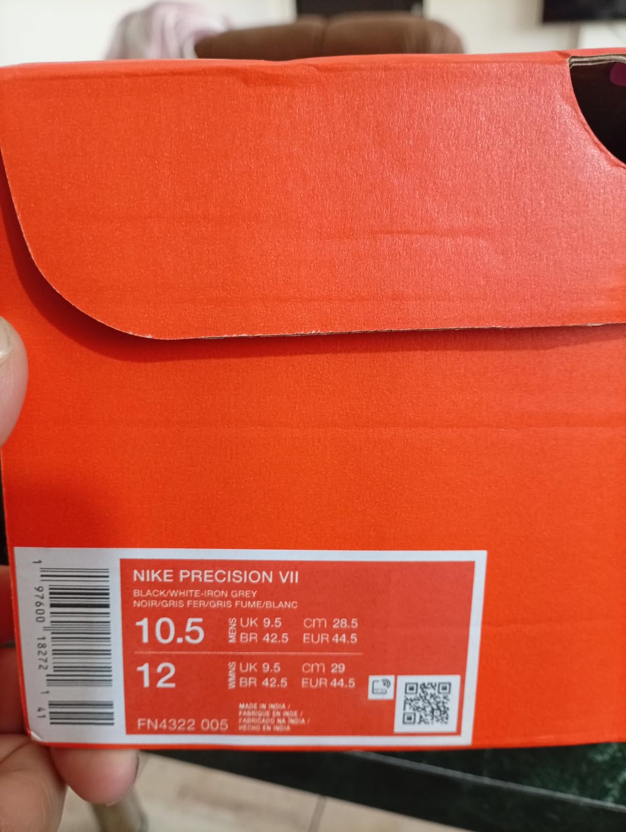 Nike Unisex Adult Precision 7 Basketball Shoes customer photo 1