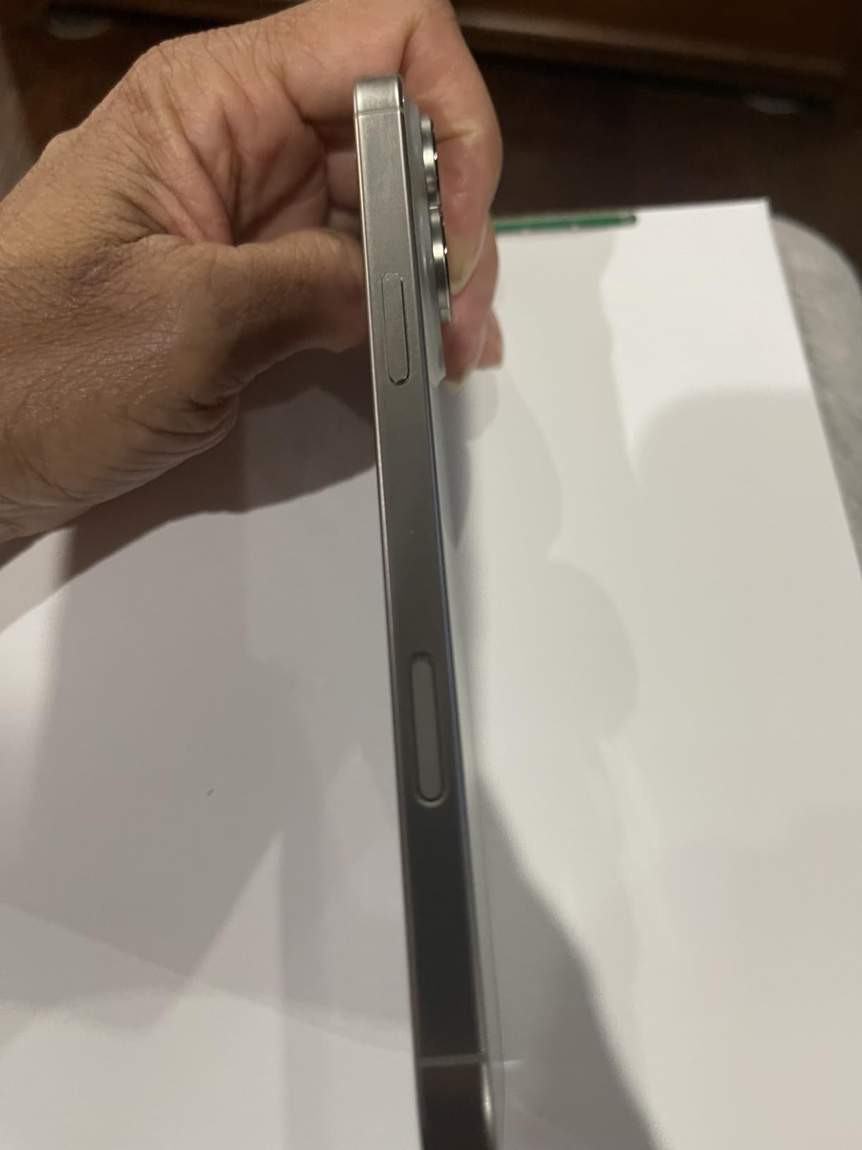Apple iPhone (Renewed Premium) 16 Pro Max, US Version, 256GB, Desert Titanium - Unlocked customer photo 2