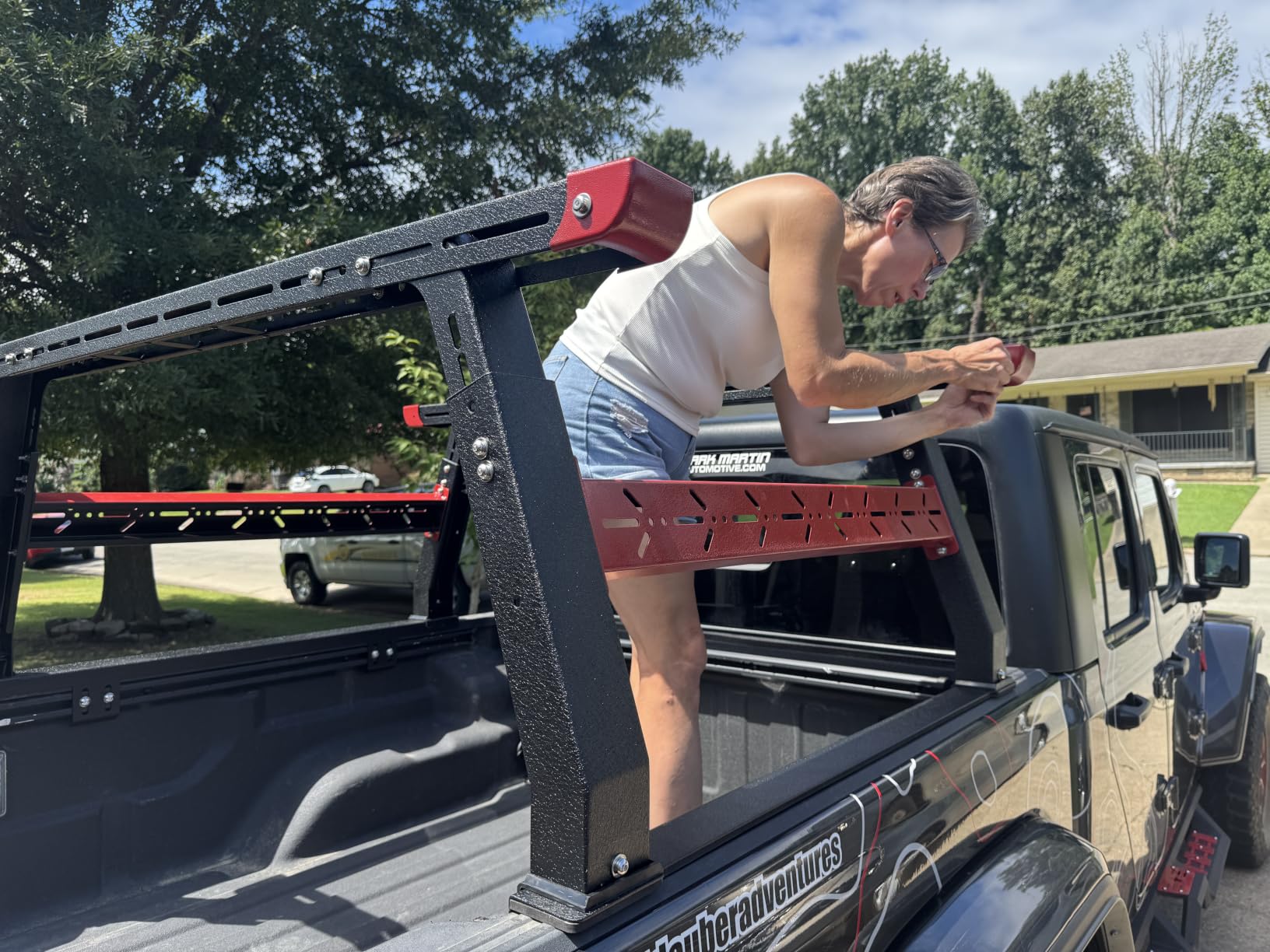 Adjustable Overland Truck Bed Rack for Most Trucks customer photo 1