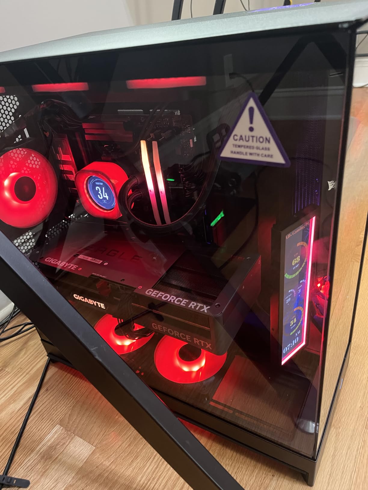 NZXT H9 Flow - Dual-Chamber ATX PC Case - Black customer photo 1