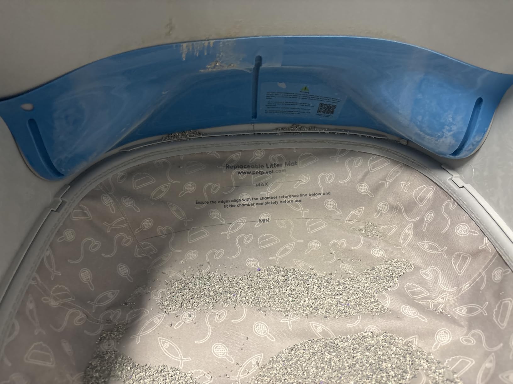 Self Cleaning Cat Litter Box, Automatic Litter Box for Multiple Cats, Integrated Safety Protection with Open-Top Design customer photo 1