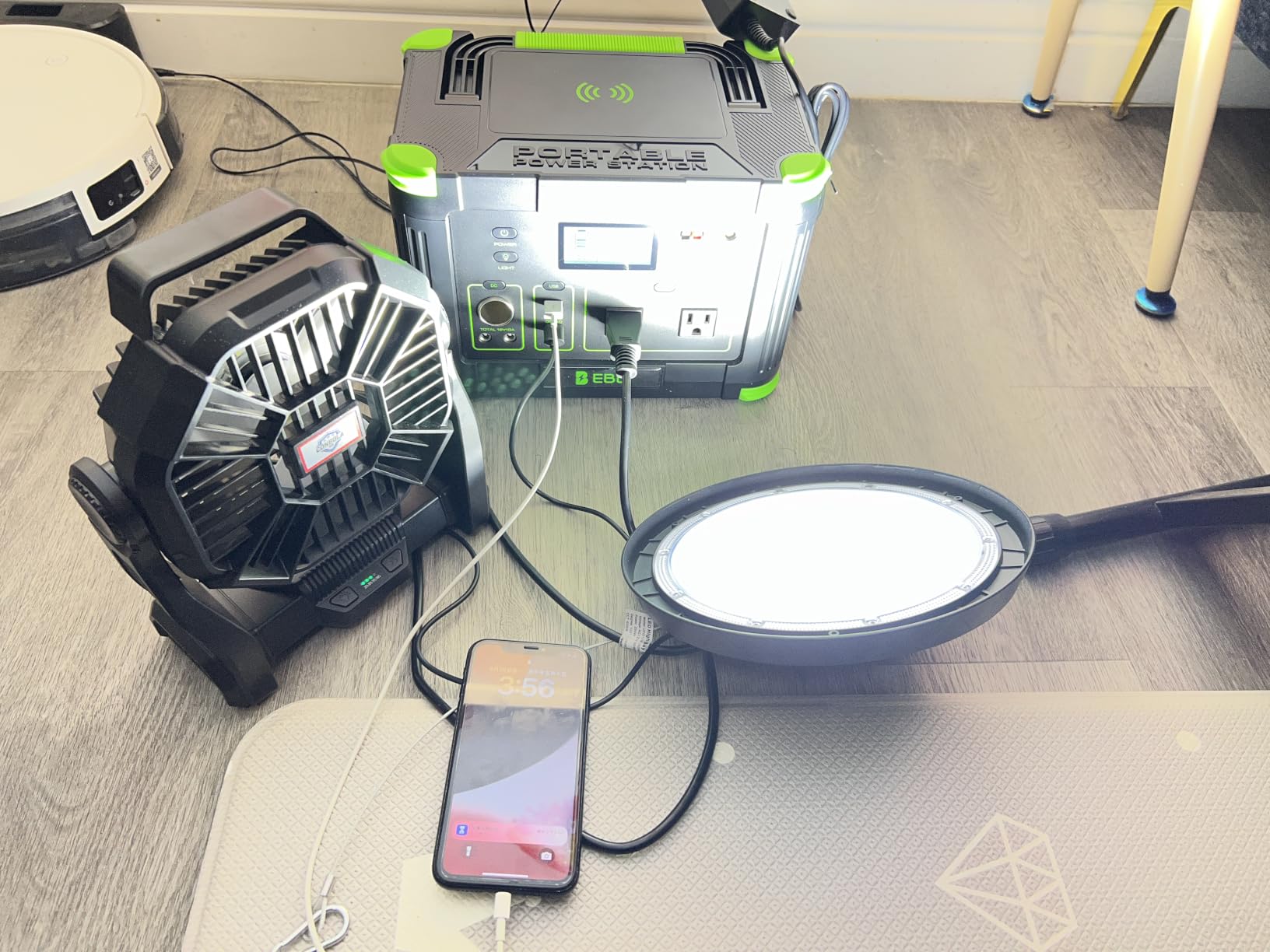 EBL 2400W Portable Power Station LiFePO4 Battery for Home Use customer photo 1