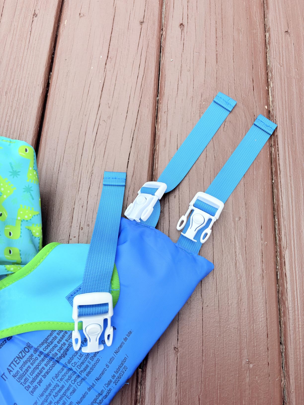 AEOCOO Puddle Float Jumper, Toddler Swim Vest, Toddler Floaties for Pool customer photo 2