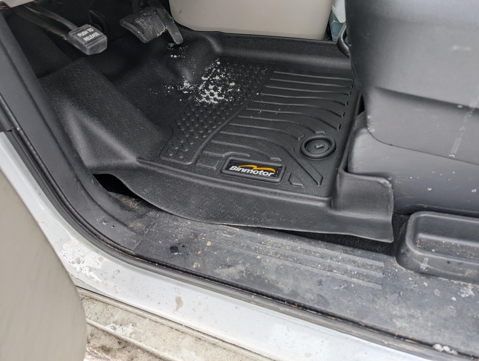 Binmotor-Floor Mats & Cargo Mat for Honda Passport 2019-2025, All Weather Car Mats Cargo Trunk Mat for Honda Passport Accessories-Black customer photo 1