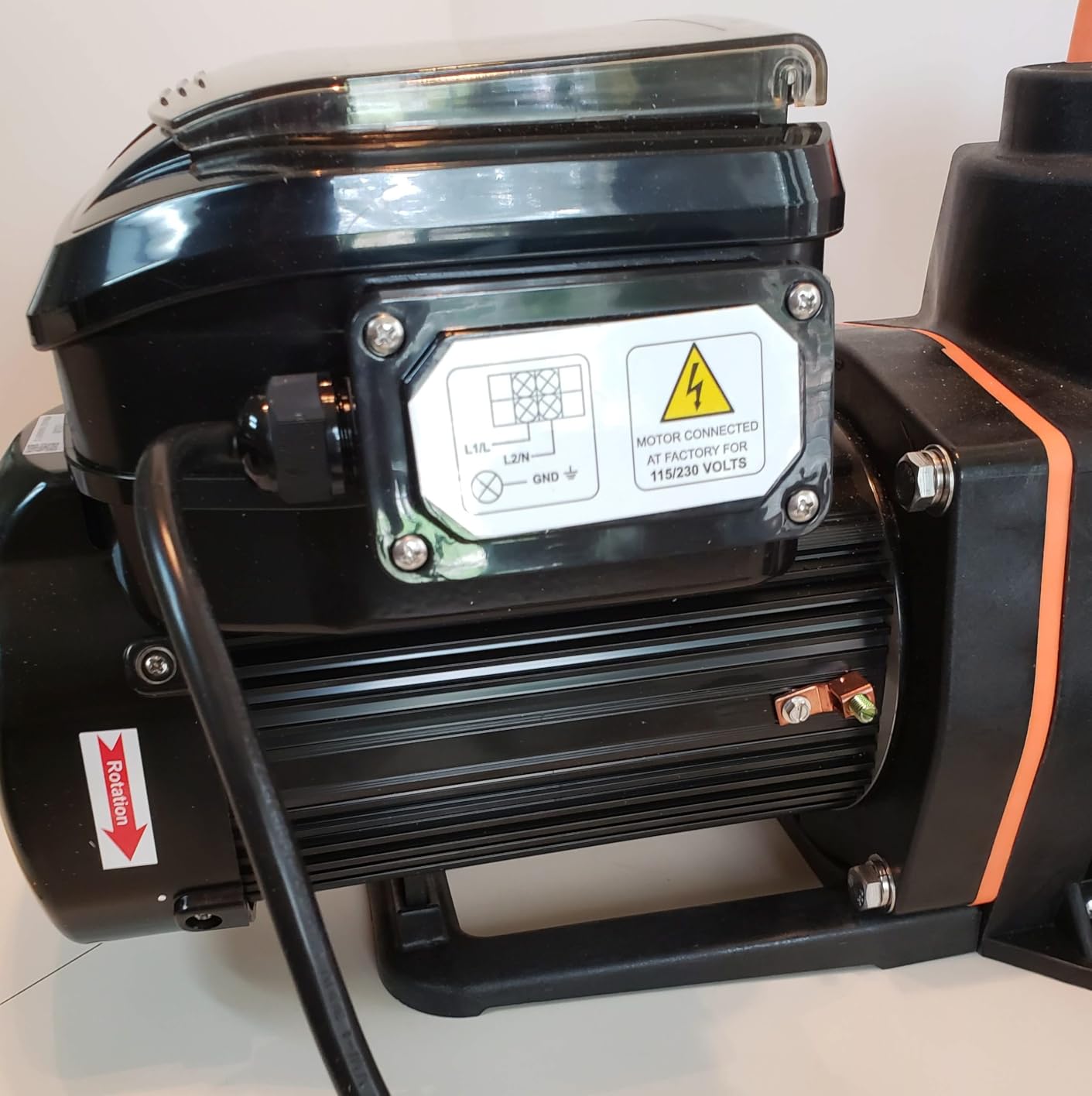 1.5 HP Variable Speed Pool Pump for Inground and Above Ground Pools, 5070 GPH Self-Priming Pump with App&Digital Control Panel, Dual Voltage 115V/230V, Programmable 1000-3450 RPM customer photo 1