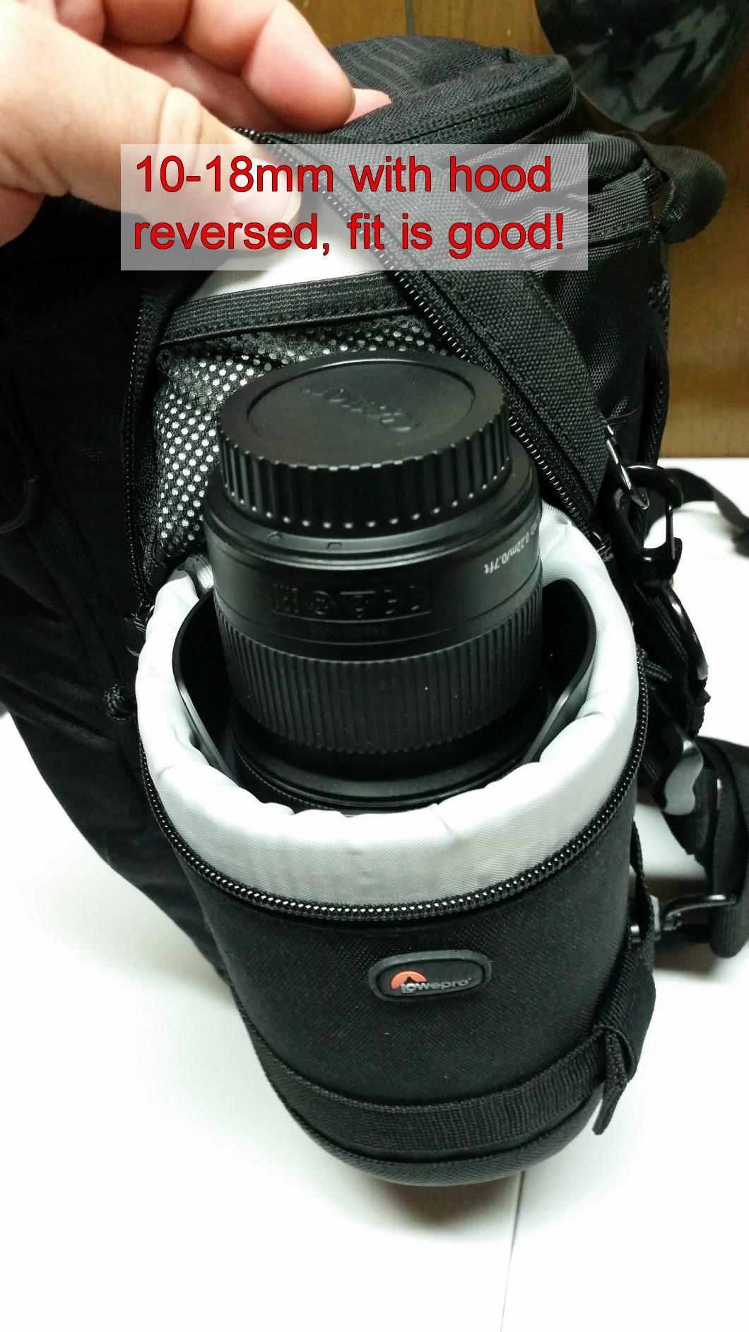 Lowepro ProTactic LCS 9 x 13 III Camera Lens Case, Camera Lens Pouch Bag, fits 24-70mm F/2.8, for DSLR and Mirrorless Cameras, Vol-0.5L Dim:5.12x3.54x3.54in, Camera Bag,for Photographer/Videographer customer photo 1