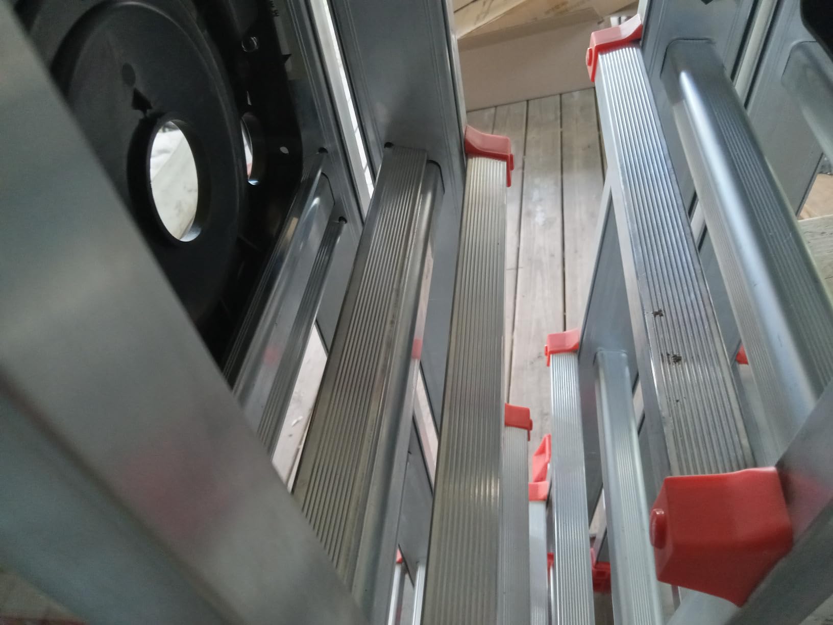 Soctone Ladder, A Frame Extension Ladder, 14 Ft Multi Position Ladder customer photo 2