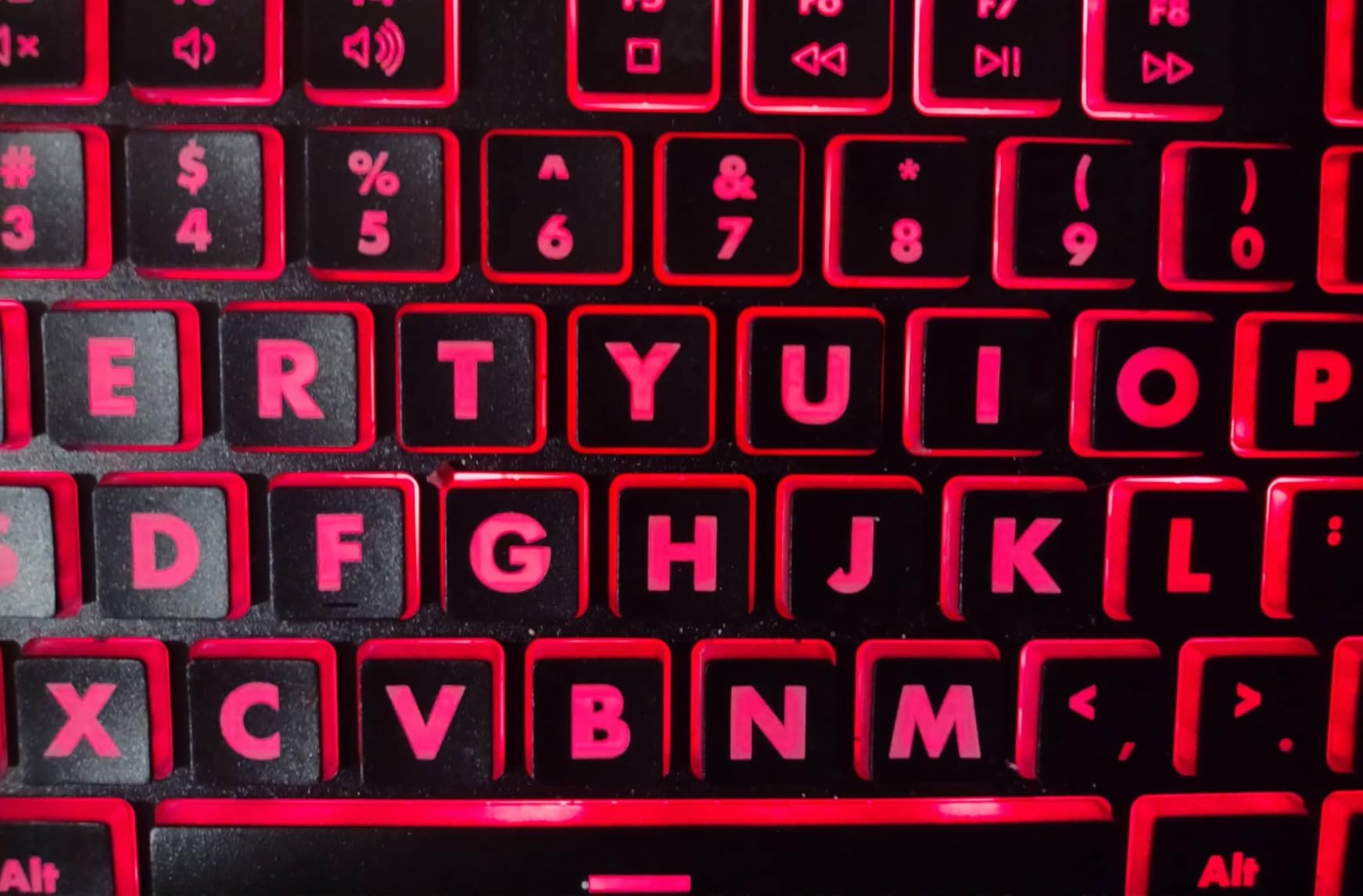 X9 Large Print Backlit Computer Keyboard - Easy to See Big Letters - Lighted USB Wired Keyboard with 7-Colors Backlight LED, Full Size Oversized Light Up Keyboard for Windows, PC, Laptop, Desktop customer photo 1