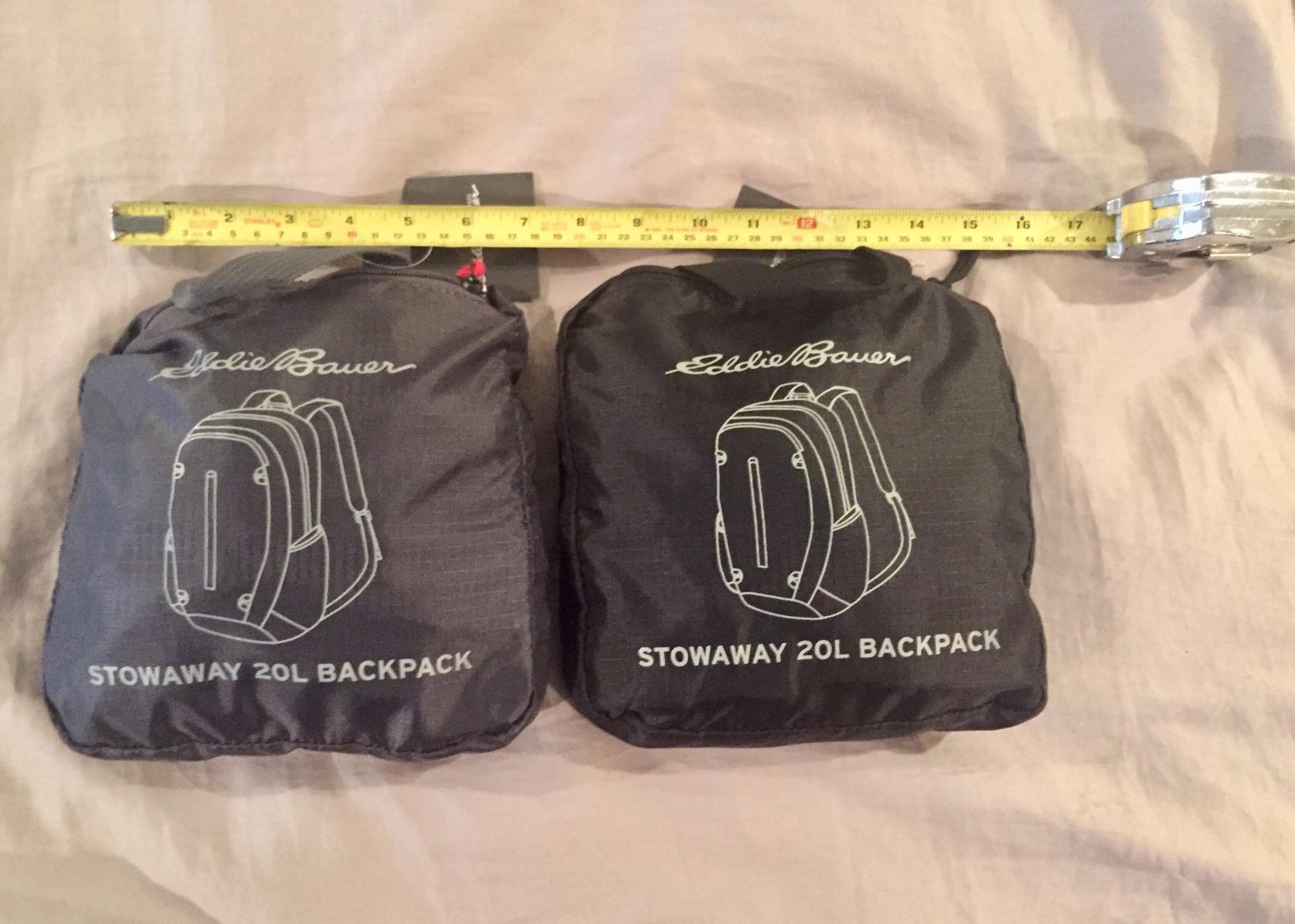 Eddie Bauer Stowaway Packable Backpack - Dark Forest, 20L customer photo 1
