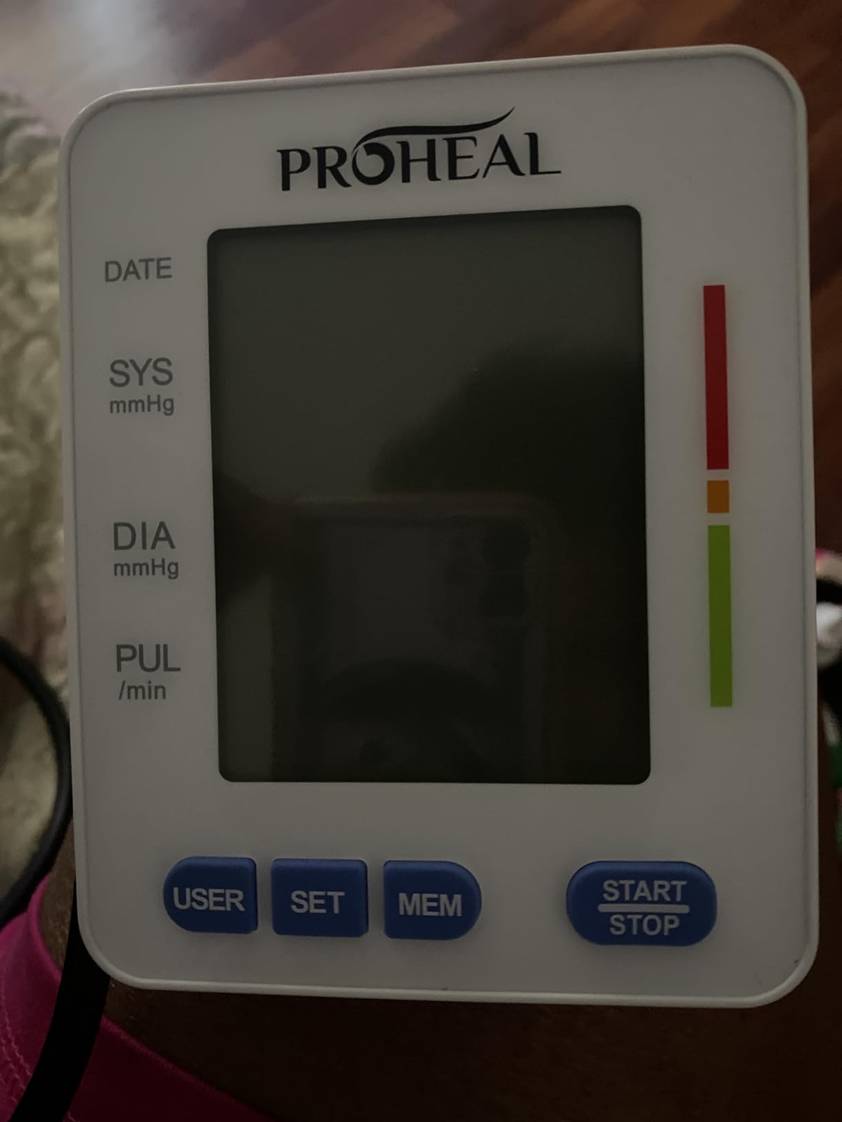 Talking Blood Pressure Monitor for Seniors and Low Vision - Hear Your Numbers Aloud - Automatic Upper Arm Cuff, Large Backlit Display, 3 User Memory, Carry Bag and Batteries Included customer photo 1