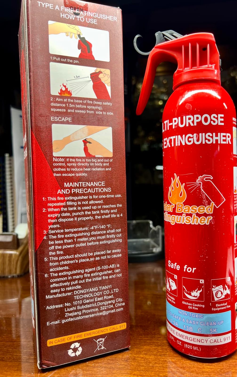 2 Pack Fire Extinguishers for Home with Mount customer photo 1
