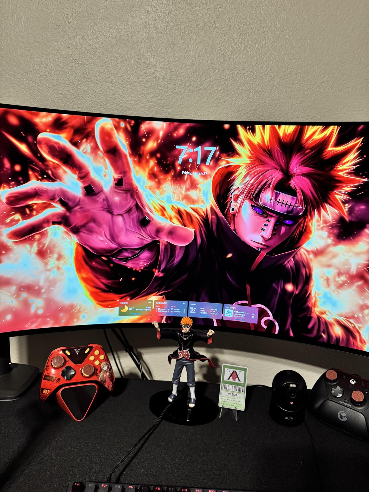 LG 45GX950A-B 45-inch Ultragear 5K2K WUHD (5120 x 2160) OLED Curved Gaming Monitor, Dual-Mode, 165Hz, 0.03ms, NVIDIA G-Sync, AMD FreeSync Premium Pro, HDR True Black 400, USB Type-C 90W, DP2.1 customer photo 1
