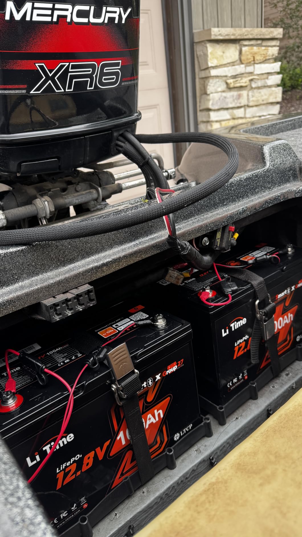 Litime 12V 100Ah LiFePO4 Battery, Group 27 Lithium Battery for RV, Marine customer photo 2