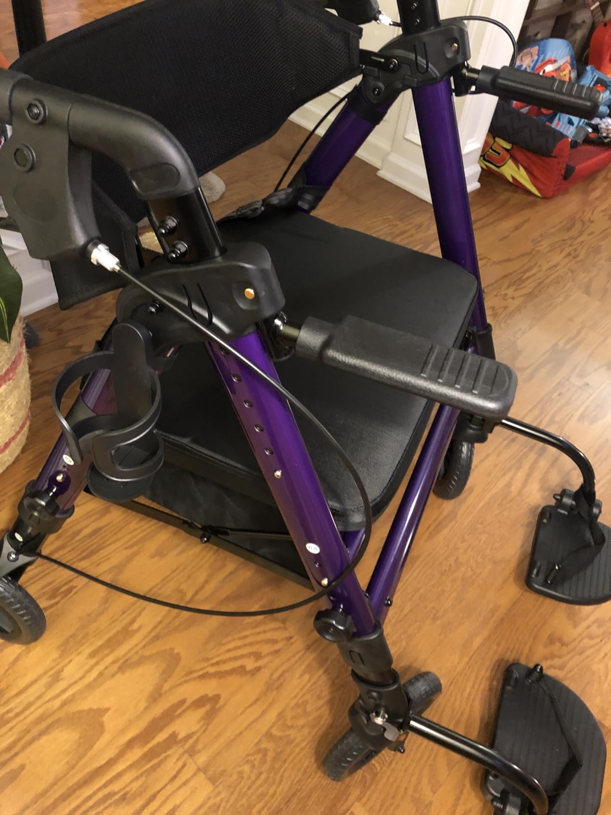 Bariatric Rollator Wheelchair Combo 450 lbs, Walkers for Seniors with Seat customer photo 1