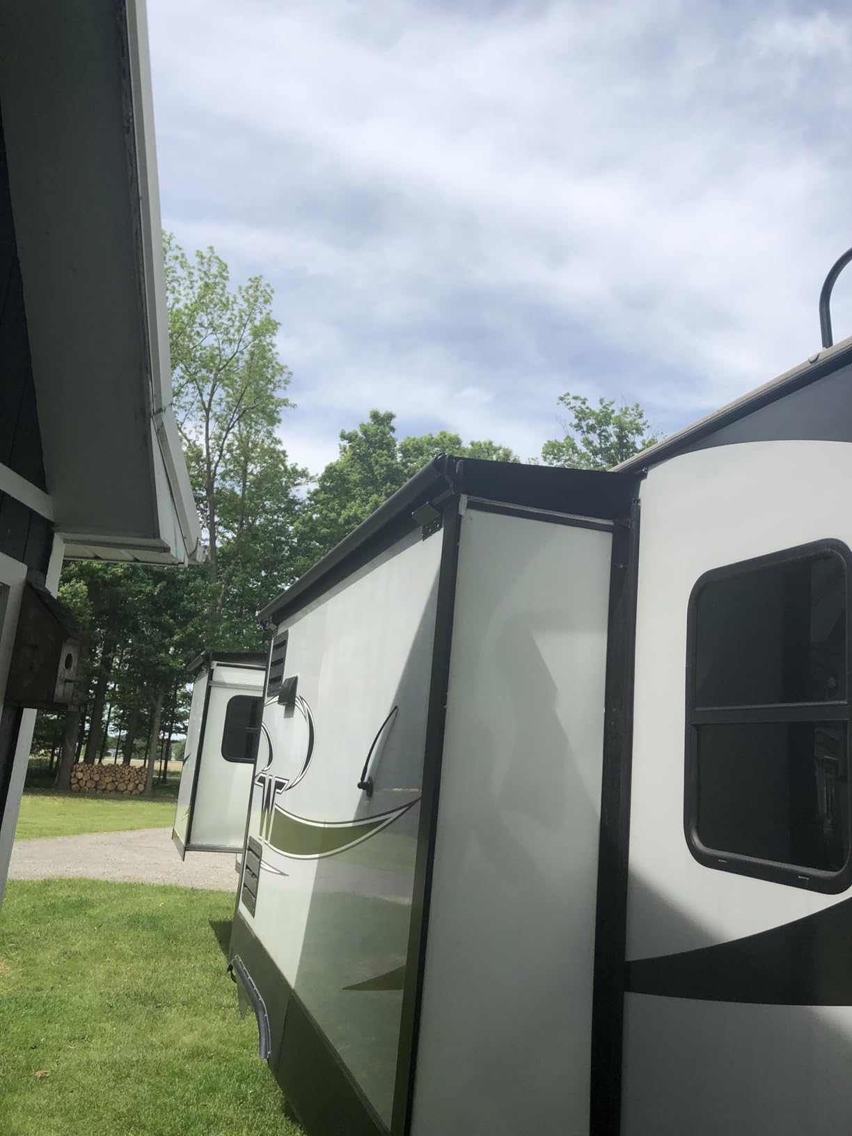 Suncode RV Slide Topper Awning Complete Kit Universal Fit for RV Slide-Out, Slide Out Protection for RVs, Campers & Travel Trailers – Black, 13'1