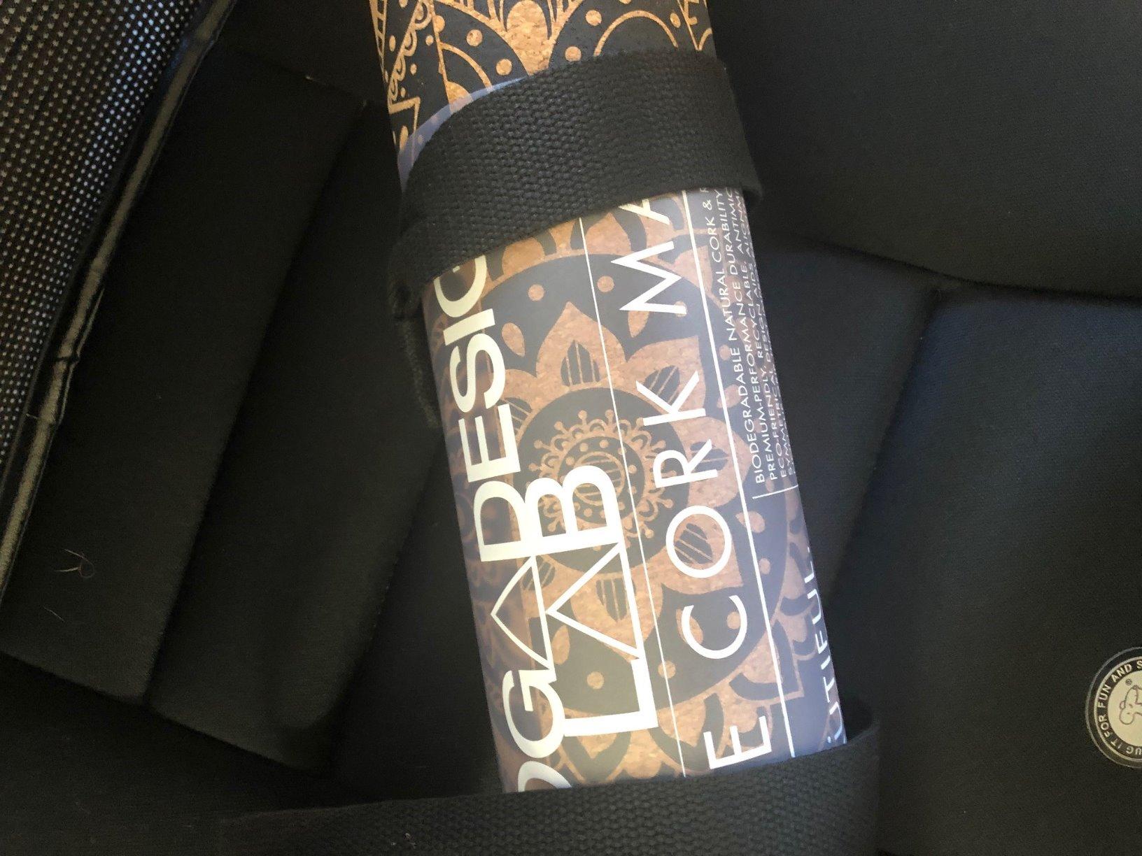 YOGA DESIGN LAB | The Cork Yoga Mat | Eco Luxury | Ideal for Hot Yoga, Power, Bikram, Ashtanga, Sweaty Workouts | Studio Quality | Includes Carrying Strap! customer photo 1