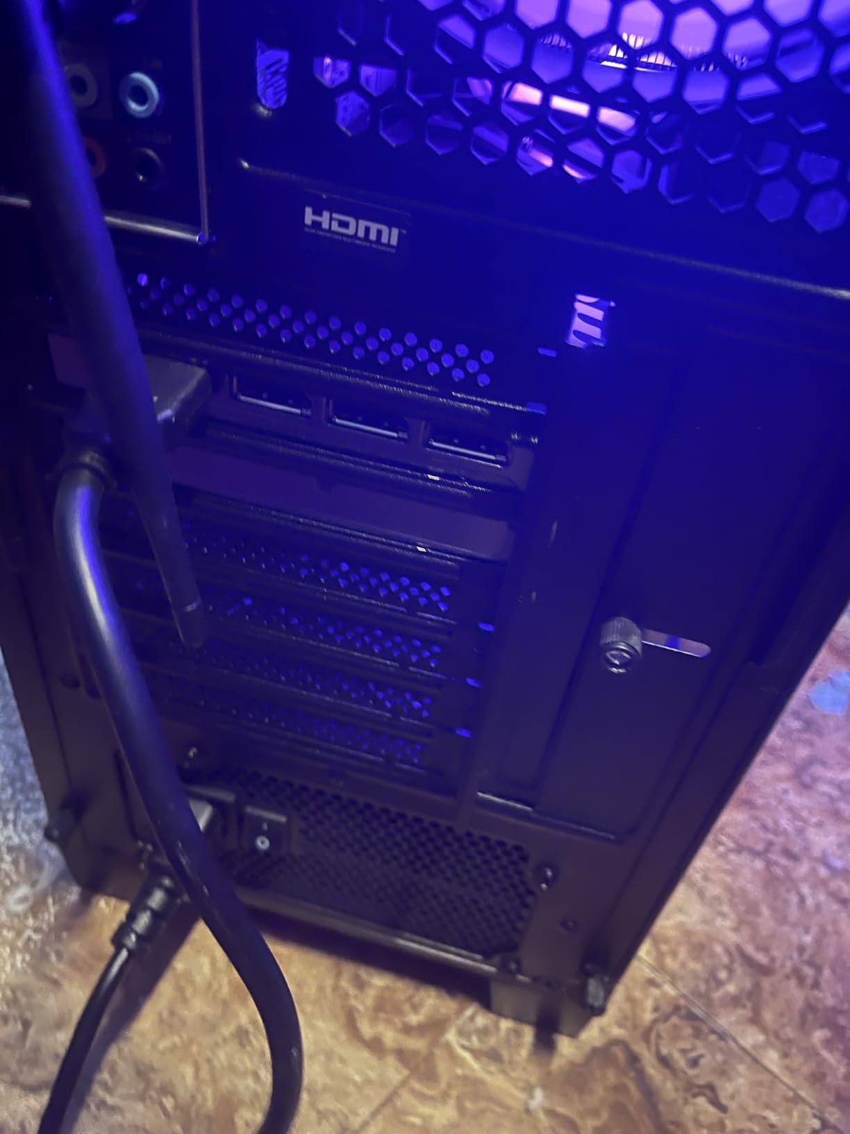 msi Codex Z2 Gaming Desktop, AMD R7-8700F, RTX 5070, 32GB DDR5, 2TB SSD customer photo 2