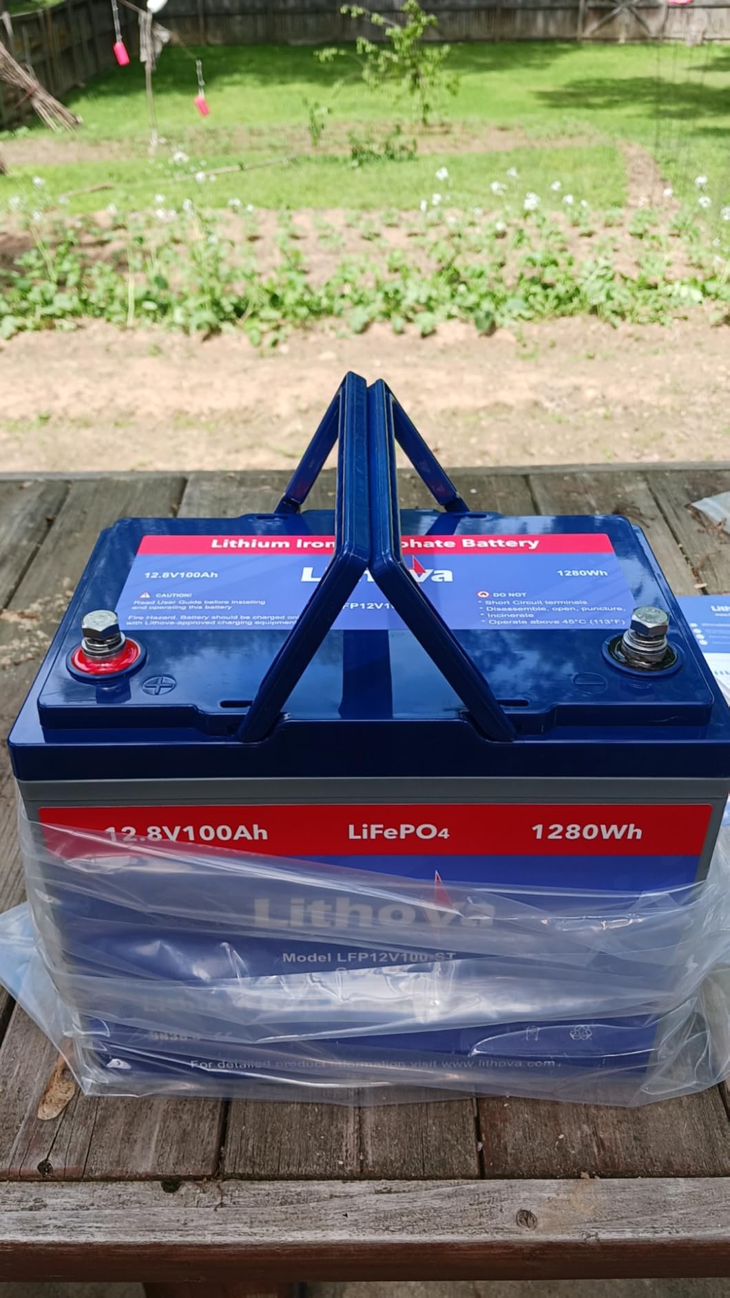 12V 100Ah Trolling Motor LiFePO4 Battery for RVs,Marine,Boat,Solar customer photo 1