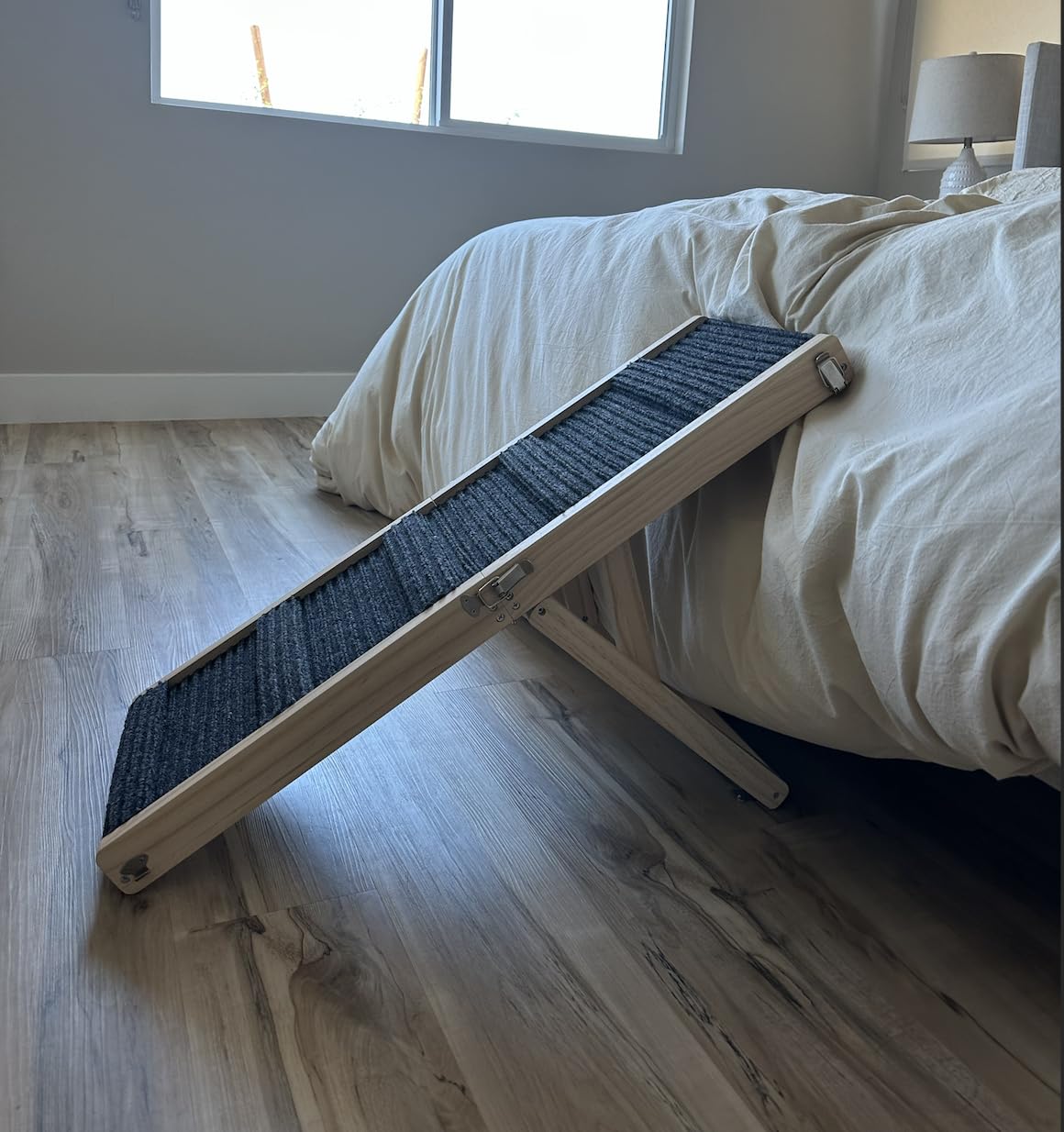 Pawaboo 2026 Upgraded Small Dog Ramp for Couch Foldable, 5 Ajustable Height customer photo 2